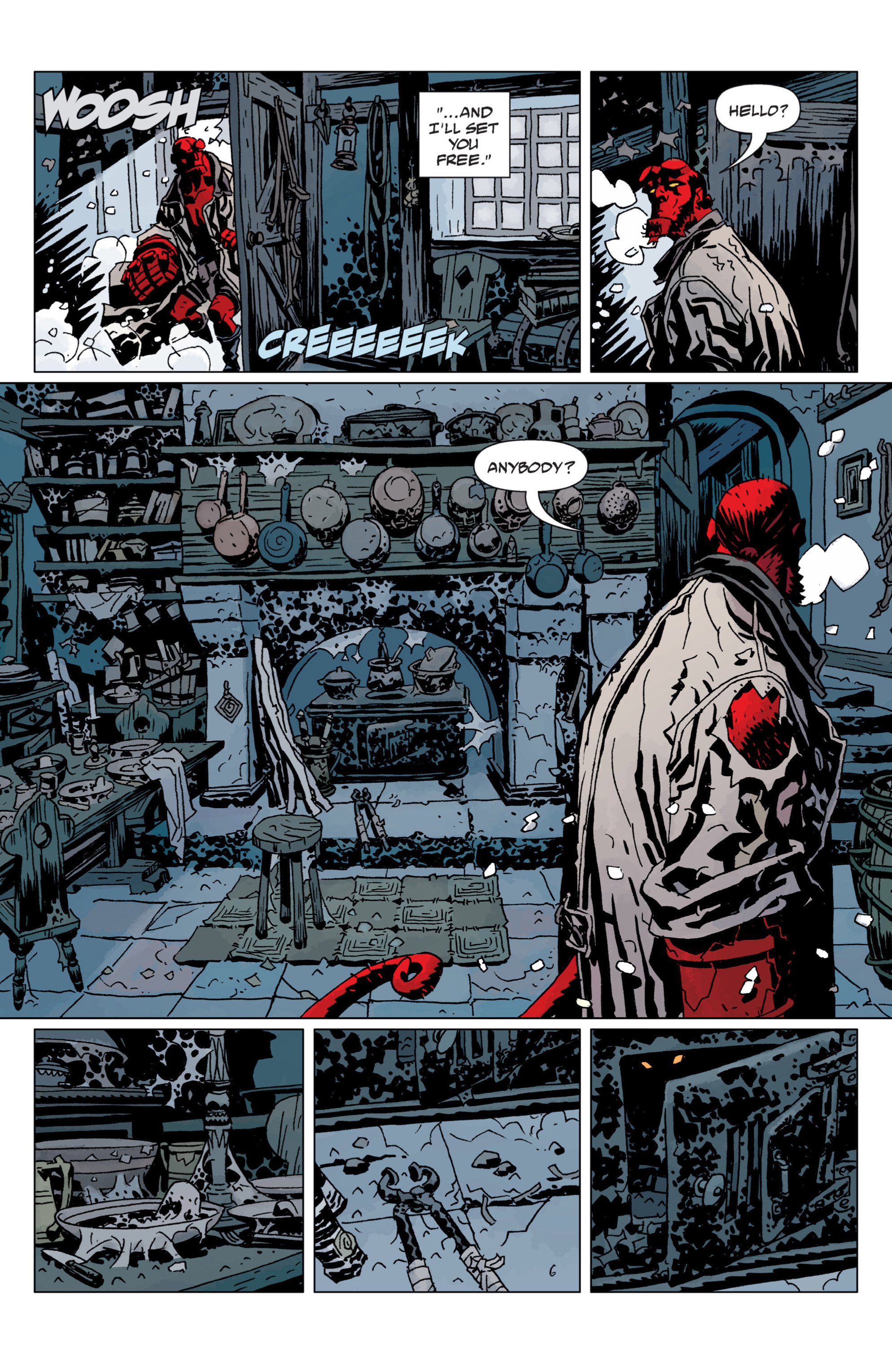 Read online Hellboy comic -  Issue #8 - 80