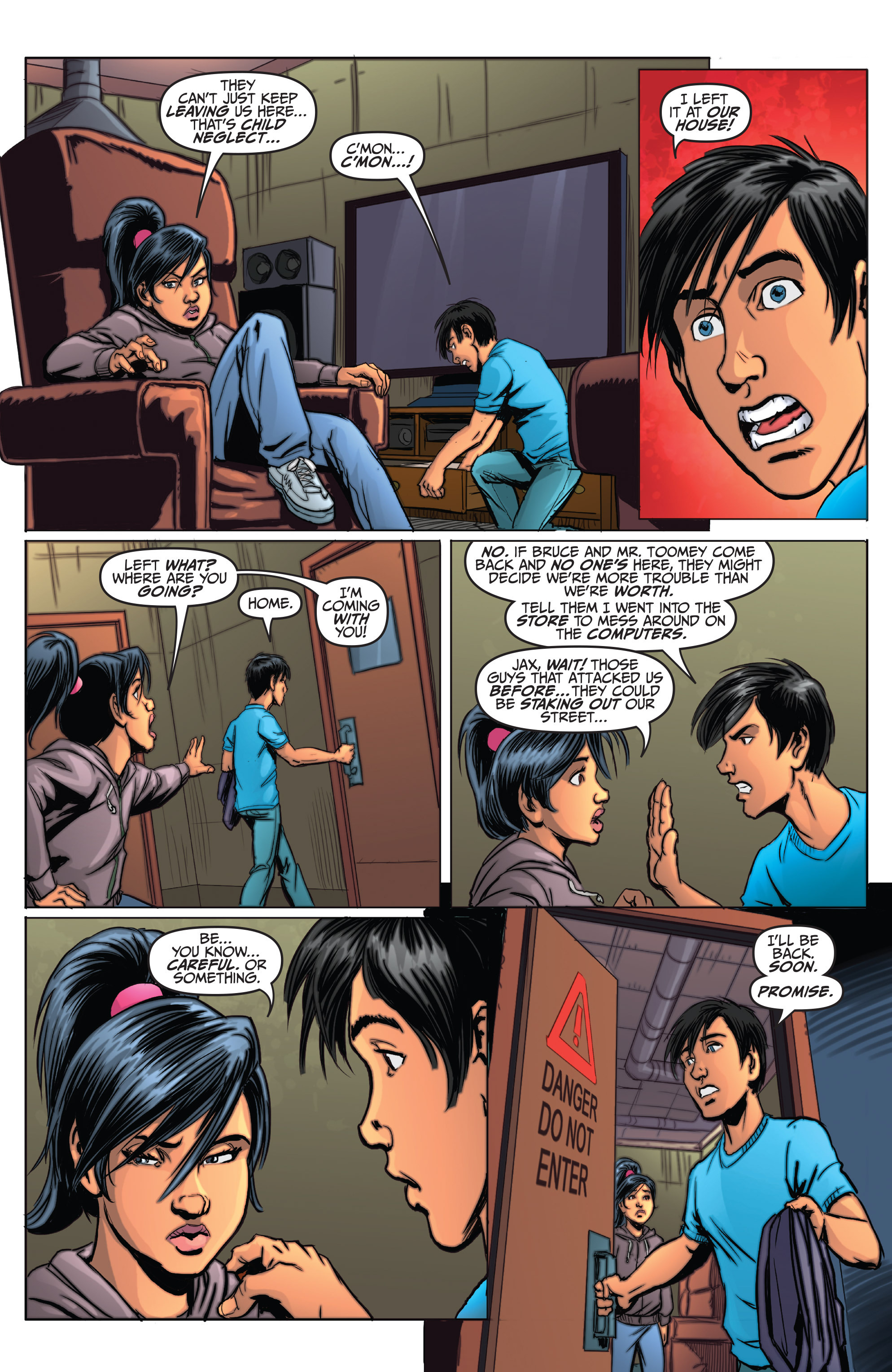 Read online Bruce Lee: The Dragon Rises comic -  Issue #3 - 16