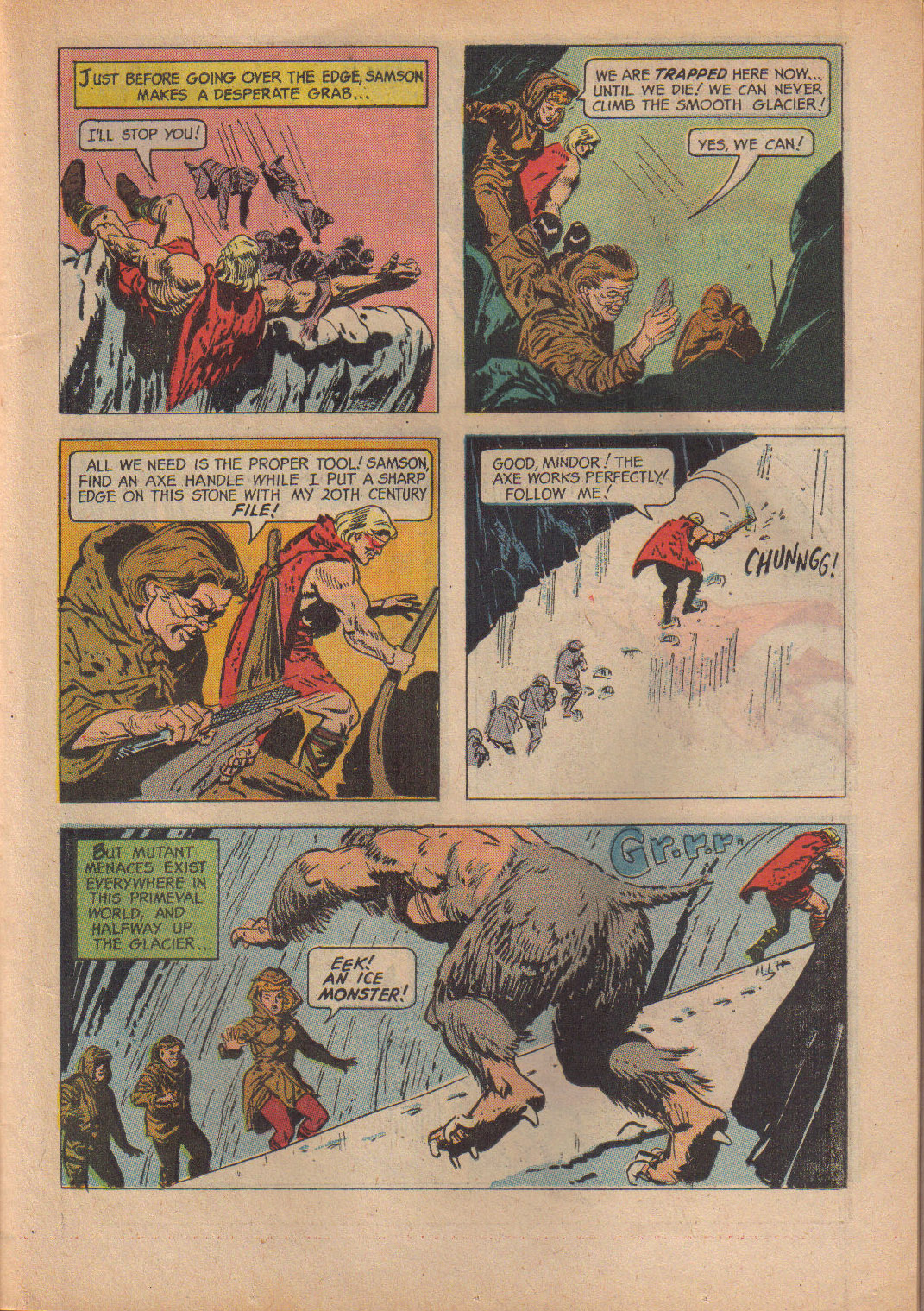 Read online Mighty Samson (1964) comic -  Issue #8 - 11