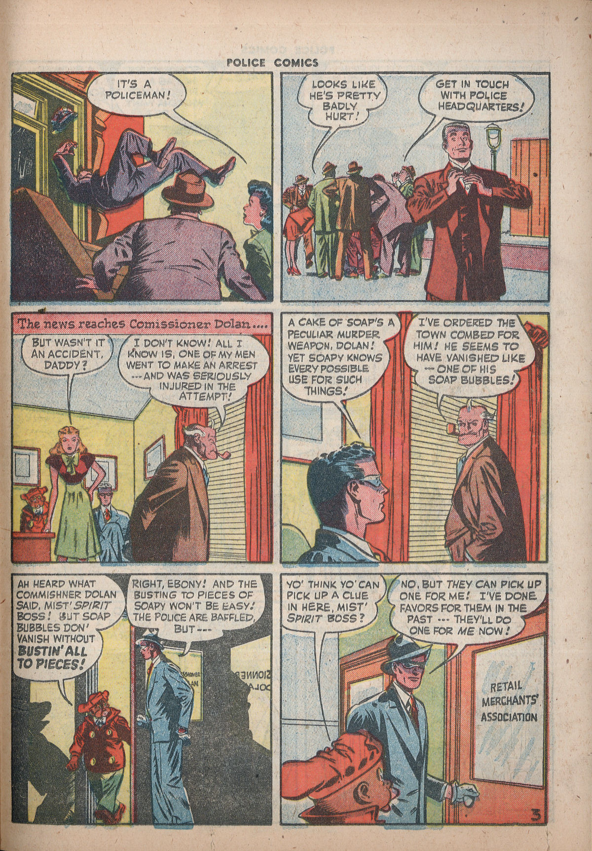 Read online Police Comics comic -  Issue #80 - 35