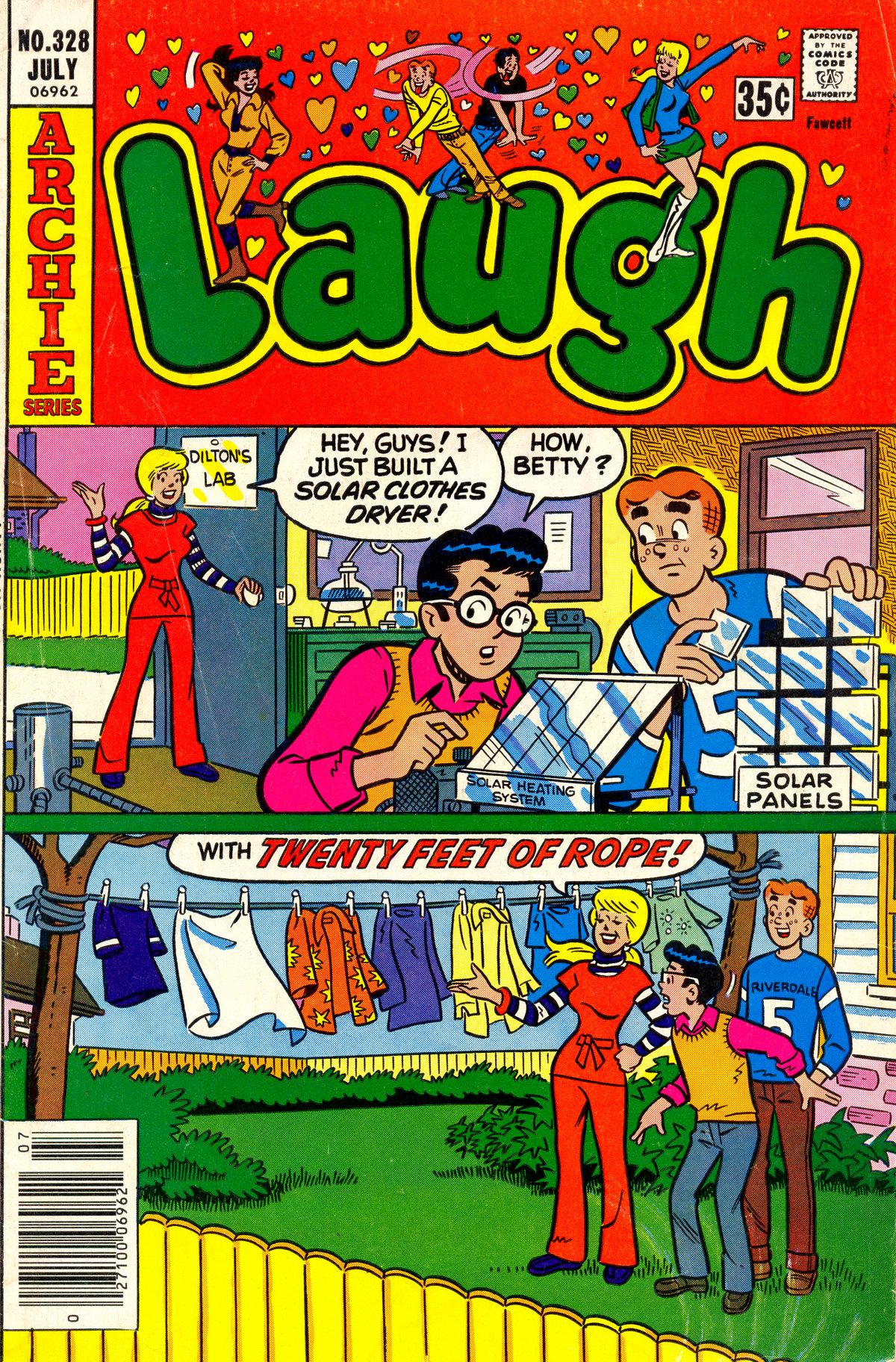 Read online Laugh (Comics) comic -  Issue #328 - 1