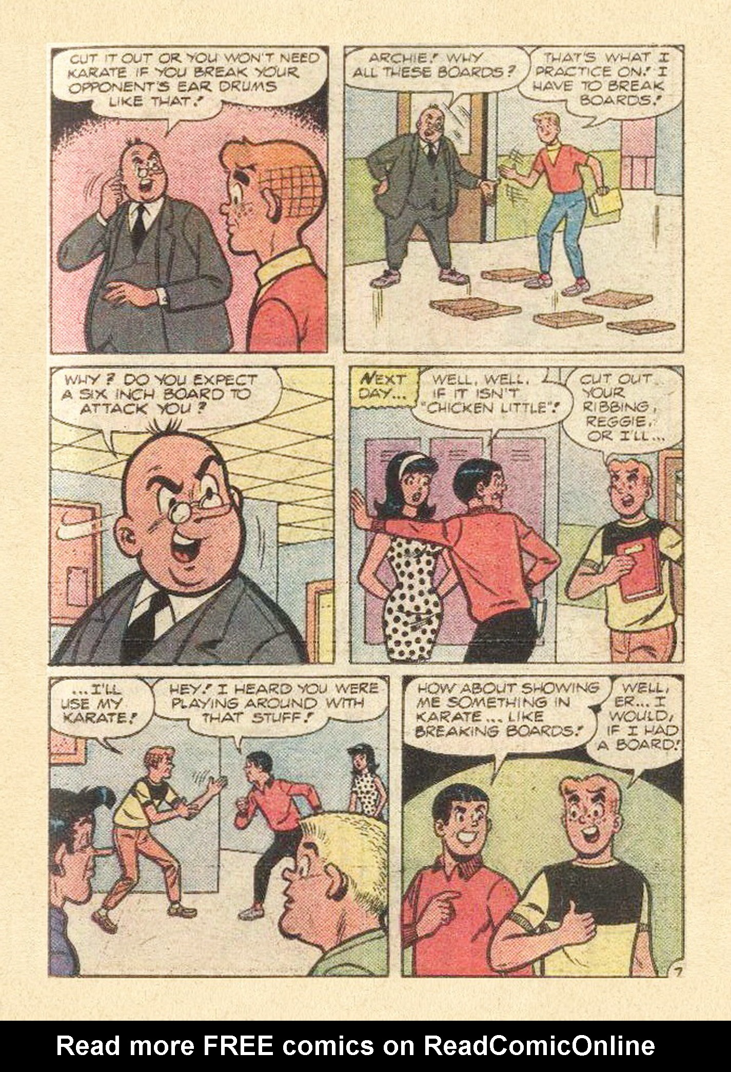Read online Archie...Archie Andrews, Where Are You? Digest Magazine comic -  Issue #30 - 63