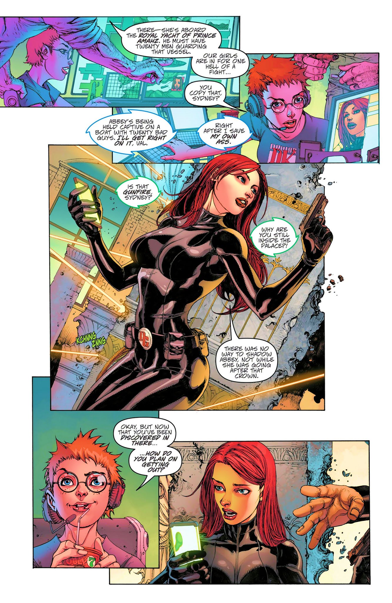 Read online Danger Girl: Trinity comic -  Issue #4 - 7