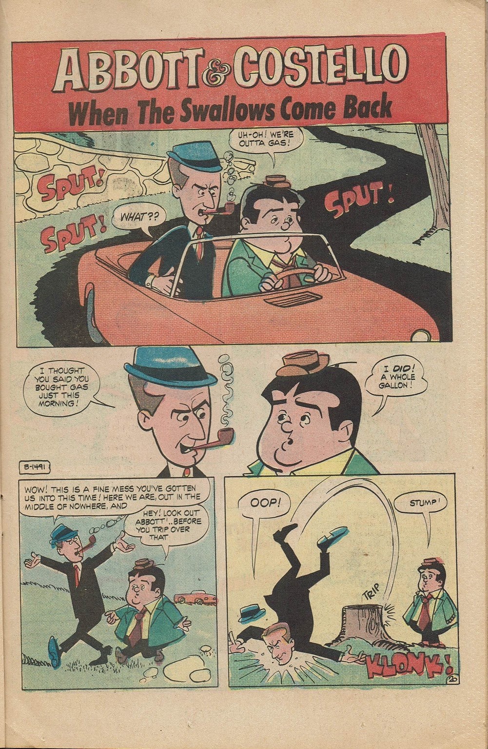 Read online Abbott & Costello comic -  Issue #4 - 23