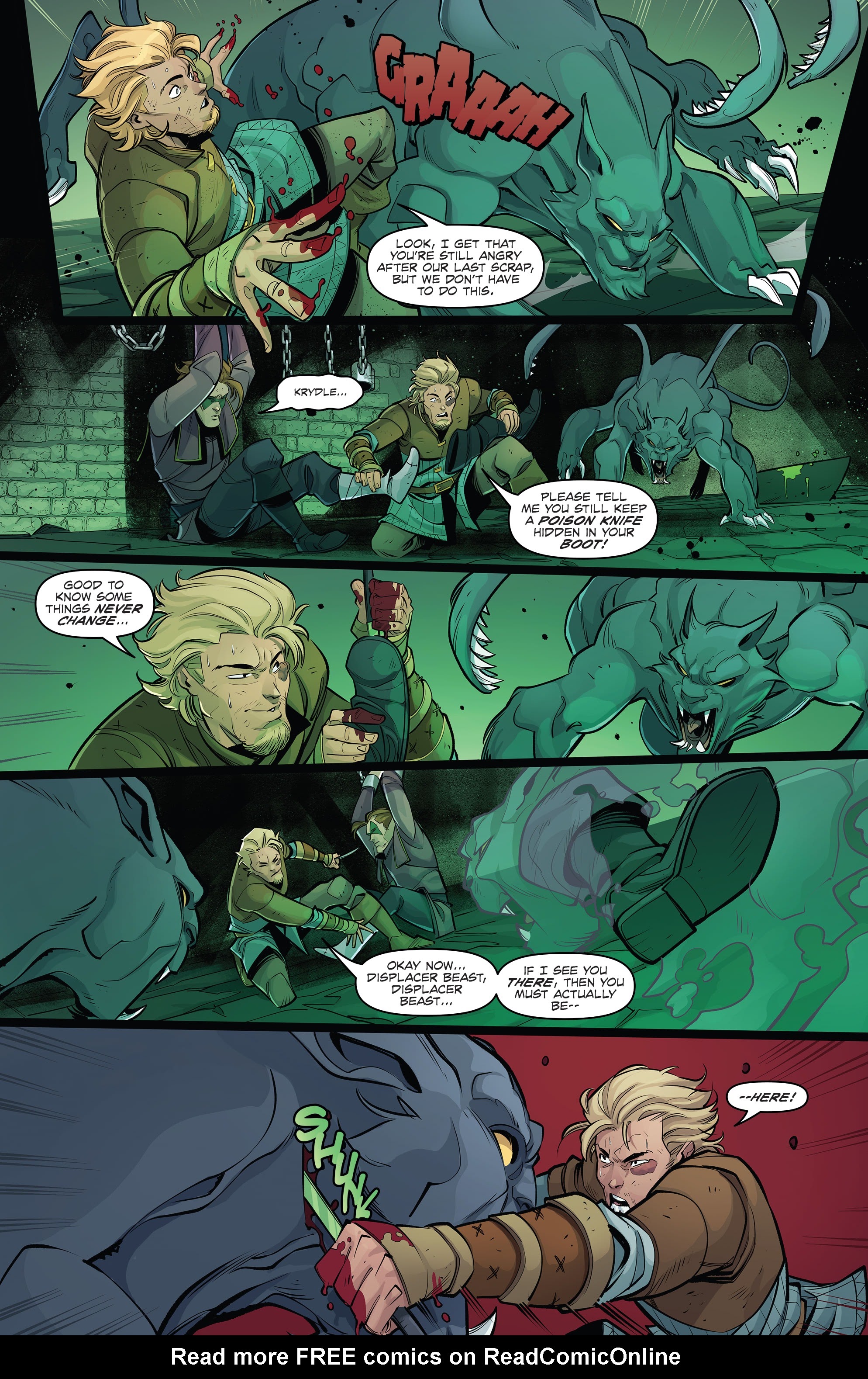 Read online Dungeons and Dragons Mindbreaker comic -  Issue #4 - 15