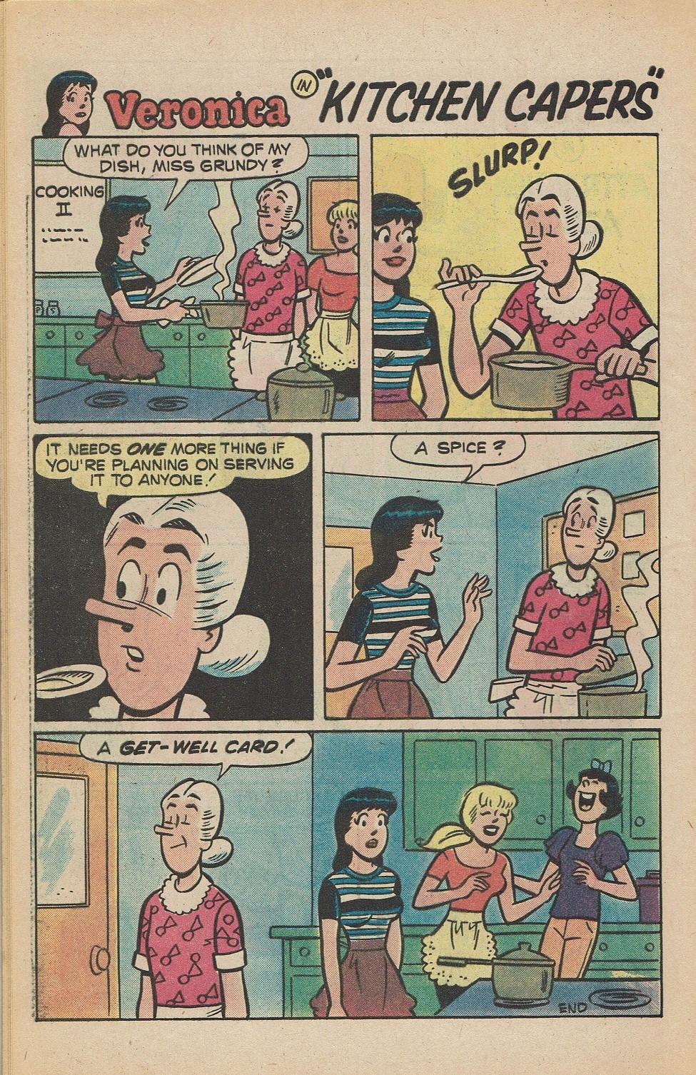 Read online Archie's Joke Book Magazine comic -  Issue #257 - 32