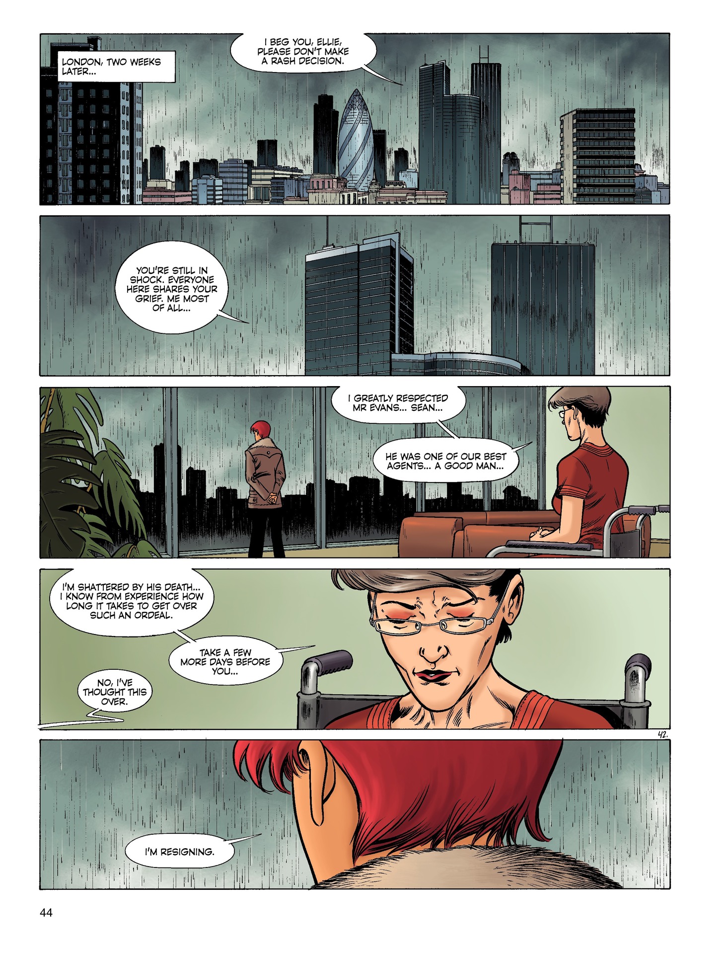 Read online Damocles comic -  Issue #4 - 44