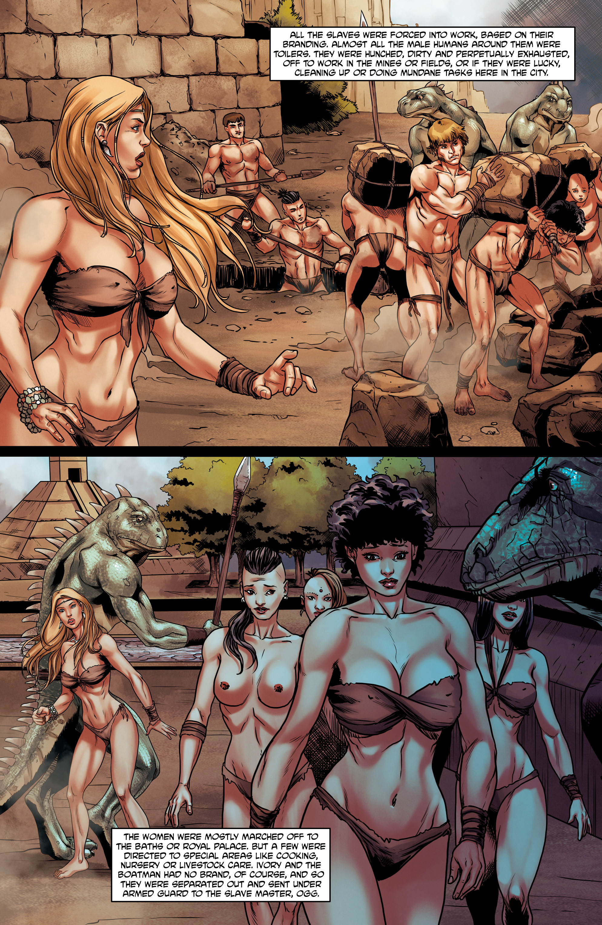 Read online Jungle Fantasy: Ivory comic -  Issue #6 - 7