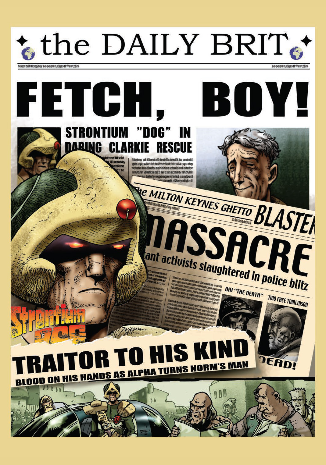 Read online Strontium Dog: Traitor To His Kind comic -  Issue # TPB (Part 1) - 96