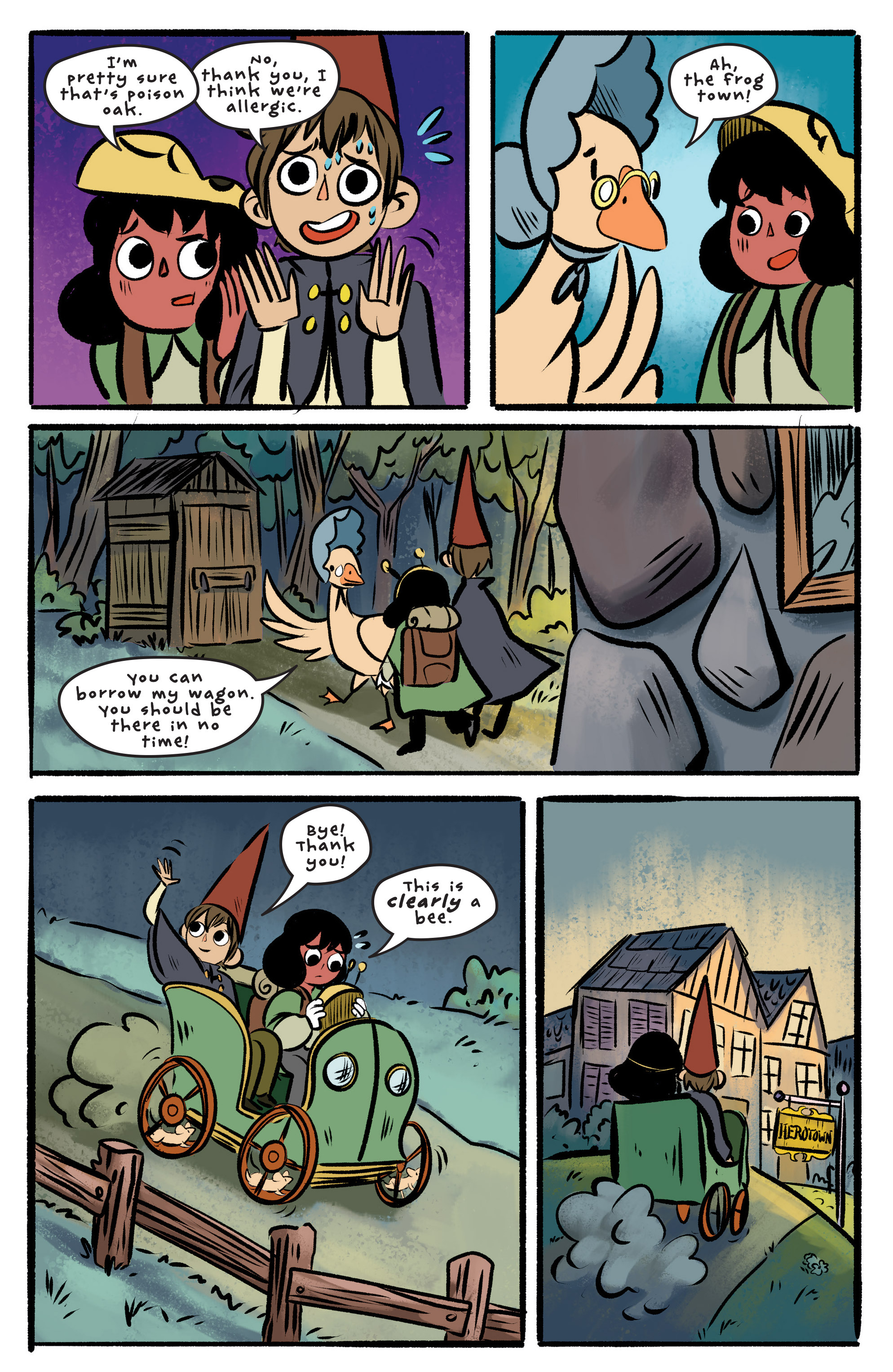 Read online Over the Garden Wall (2016) comic -  Issue #12 - 21