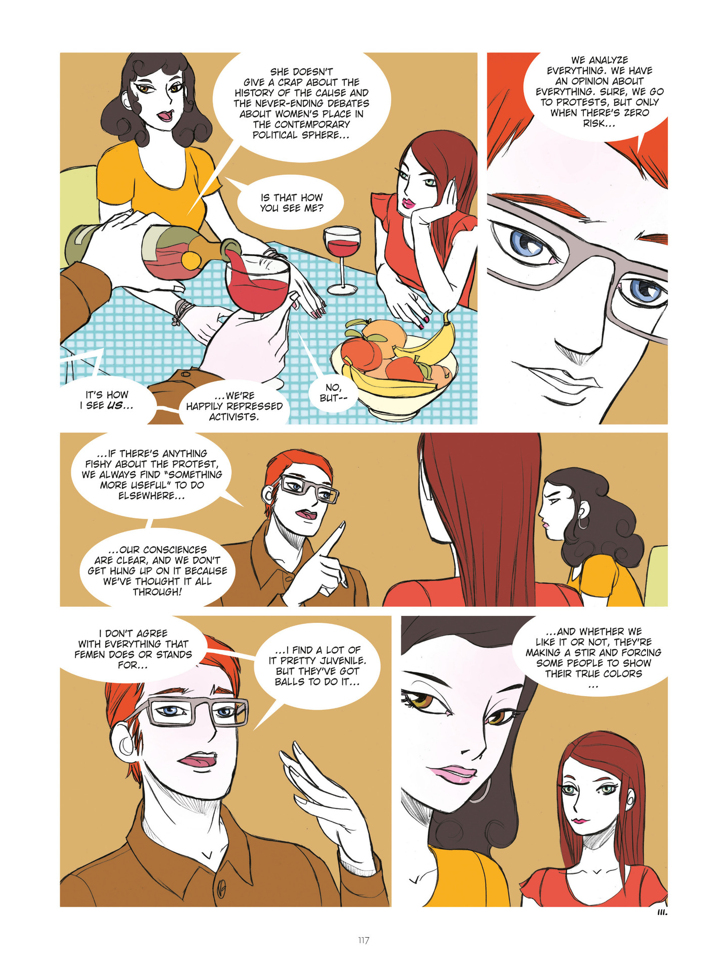 Read online Diary of A Femen comic -  Issue # TPB - 119