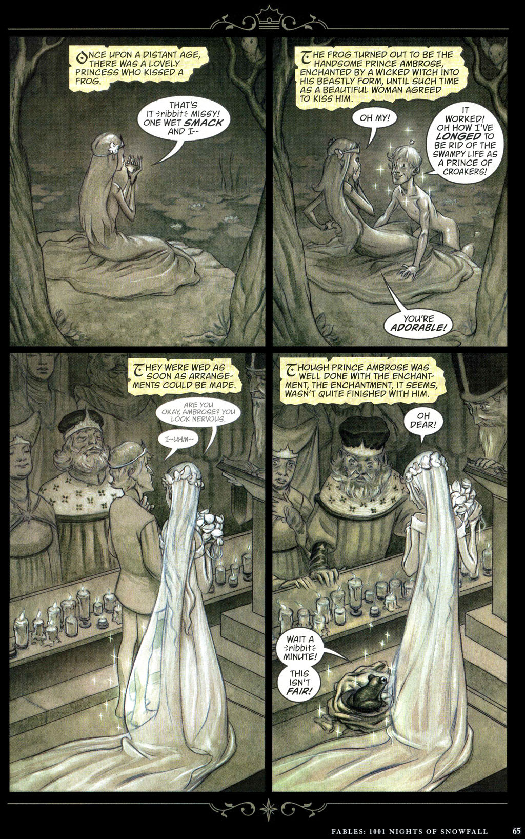 Read online Fables: 1001 Nights of Snowfall comic -  Issue # Full - 65
