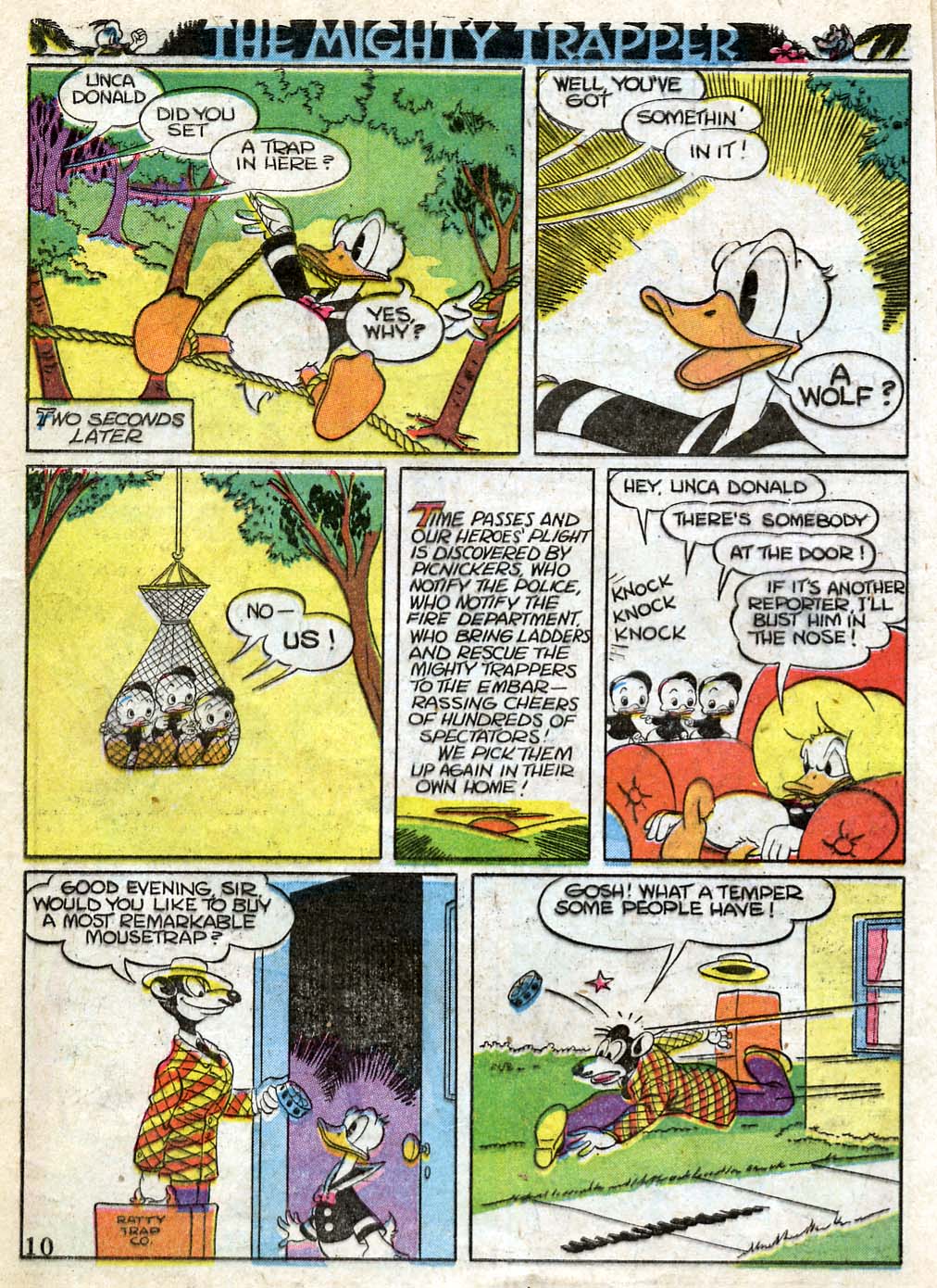 Read online Walt Disney's Comics and Stories comic -  Issue #36 - 12