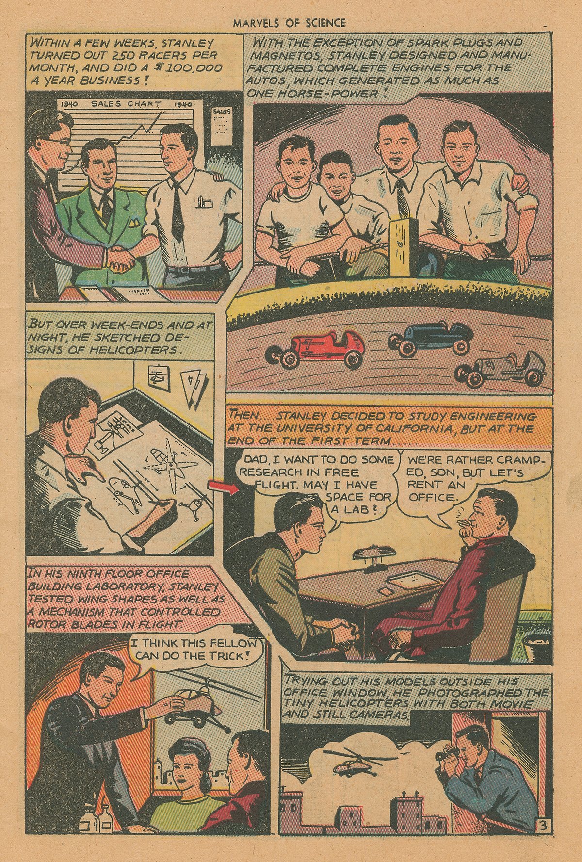 Read online Marvels Of Science comic -  Issue #2 - 5