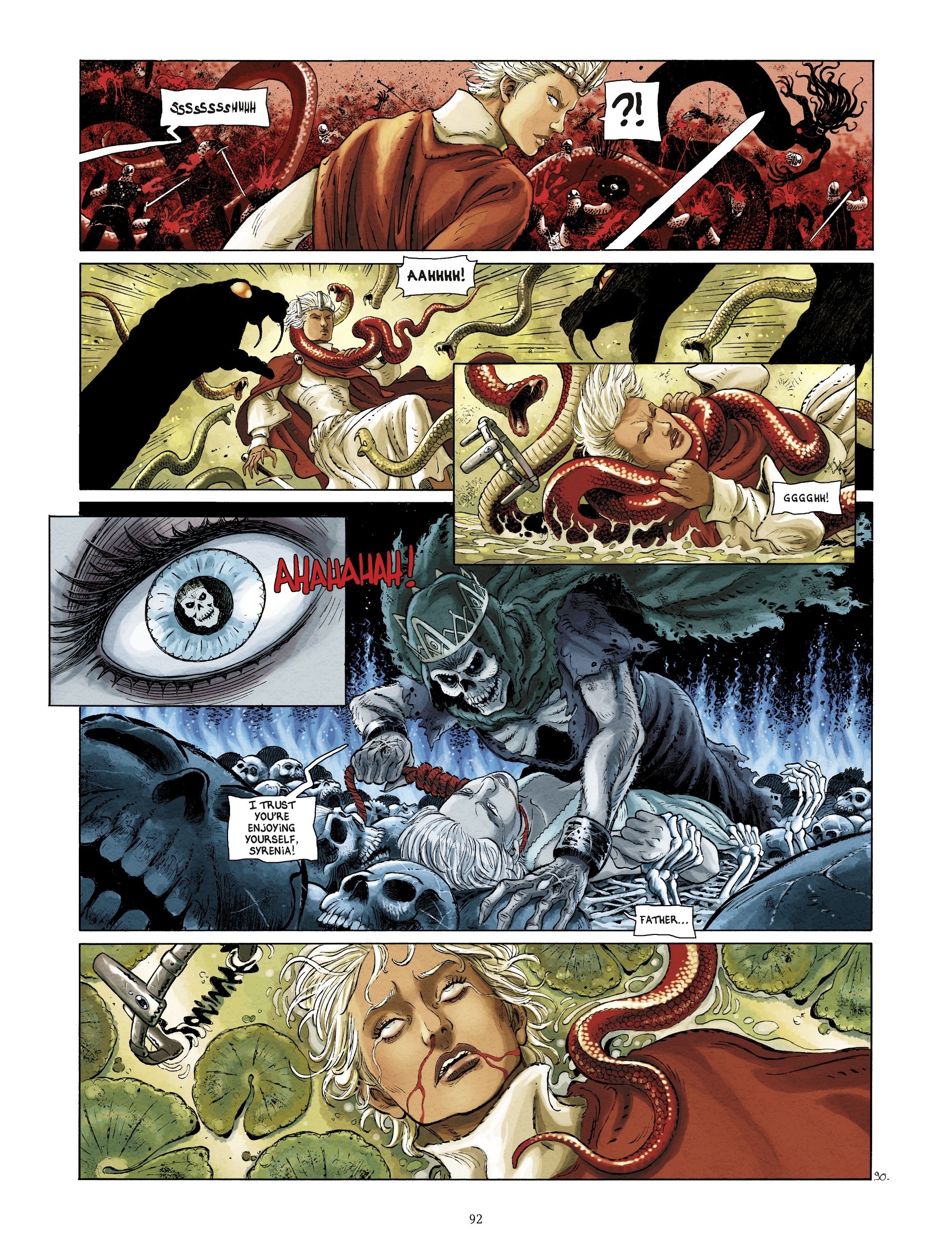 Read online Layla: A Tale of the Scarlet Swamp comic -  Issue # TPB - 94