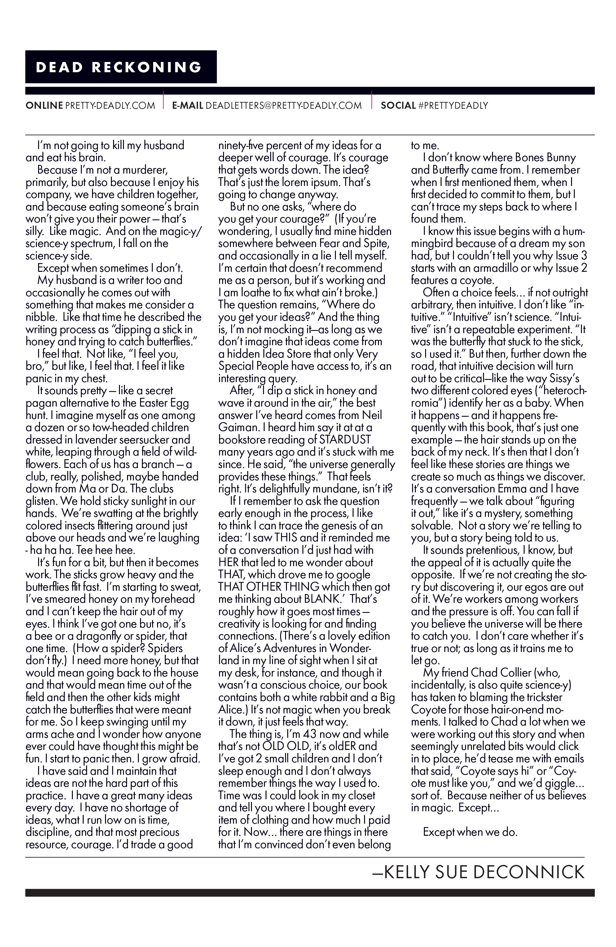 Read online Pretty Deadly comic -  Issue #4 - 30