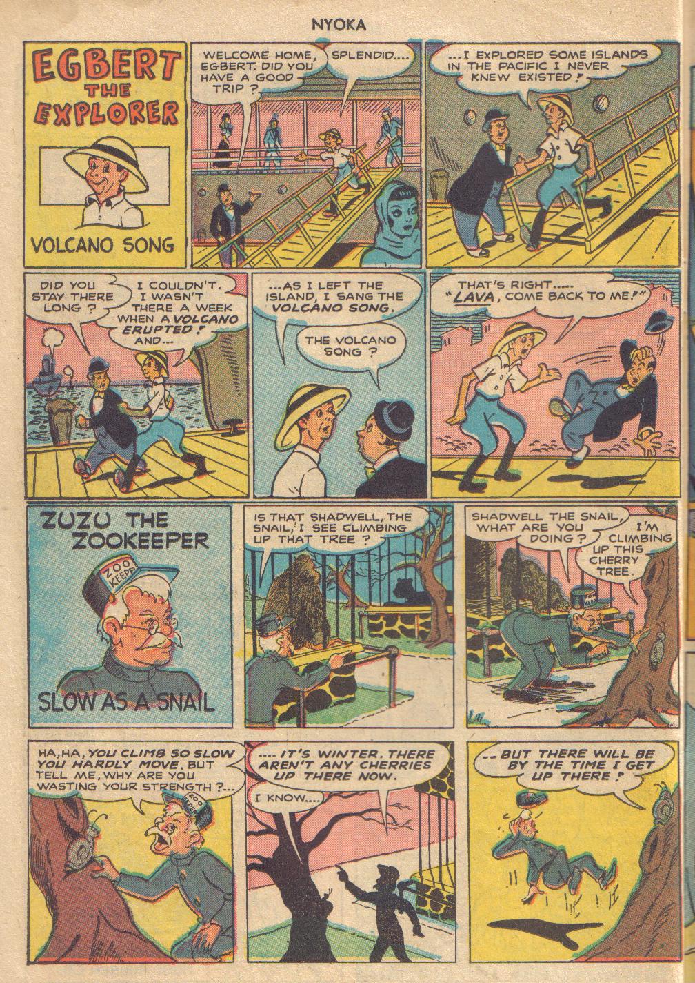 Read online Nyoka the Jungle Girl (1945) comic -  Issue #22 - 27