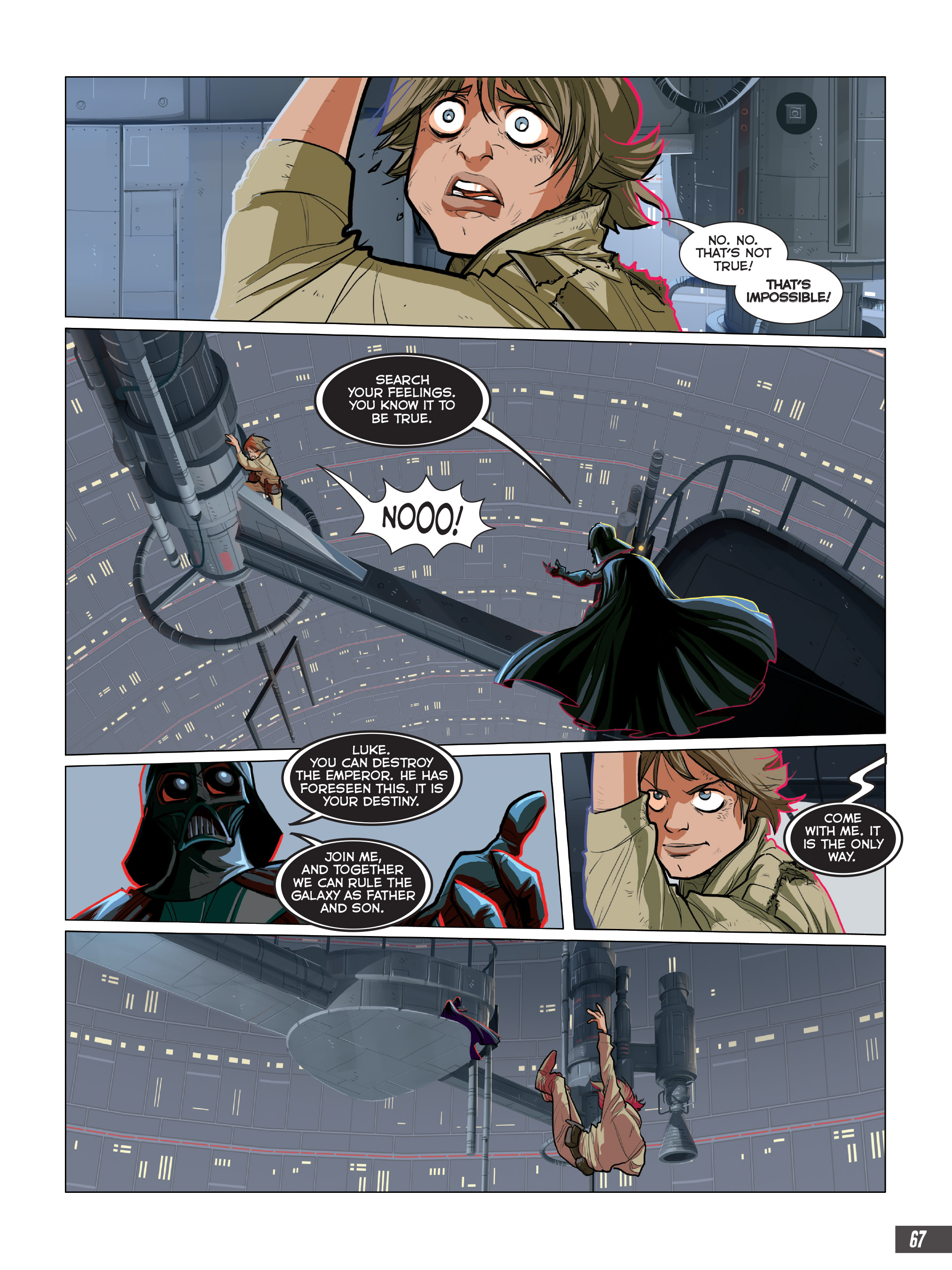 Read online Star Wars: The Empire Strikes Back Graphic Novel Adaptation comic -  Issue # Full - 66