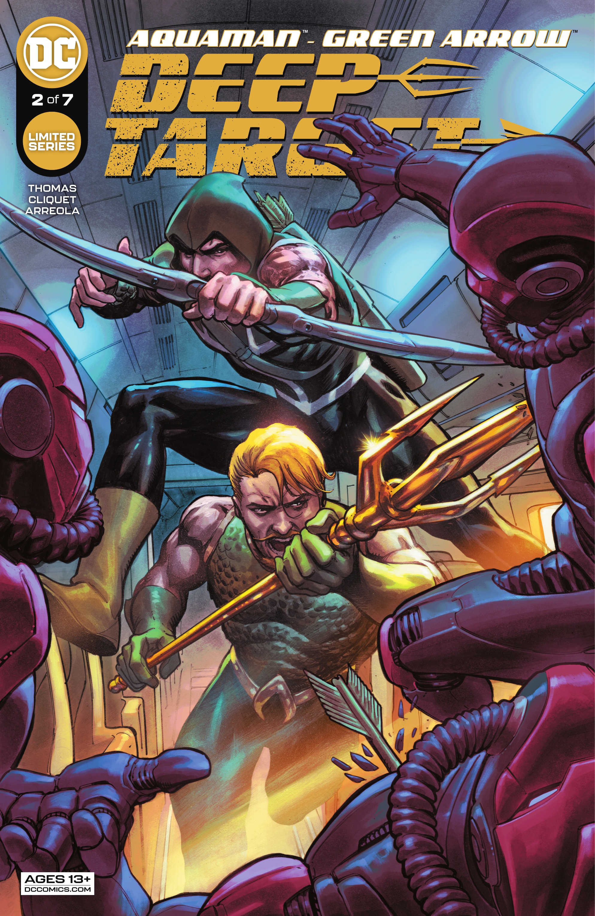 Read online Aquaman/Green Arrow - Deep Target comic -  Issue #2 - 1