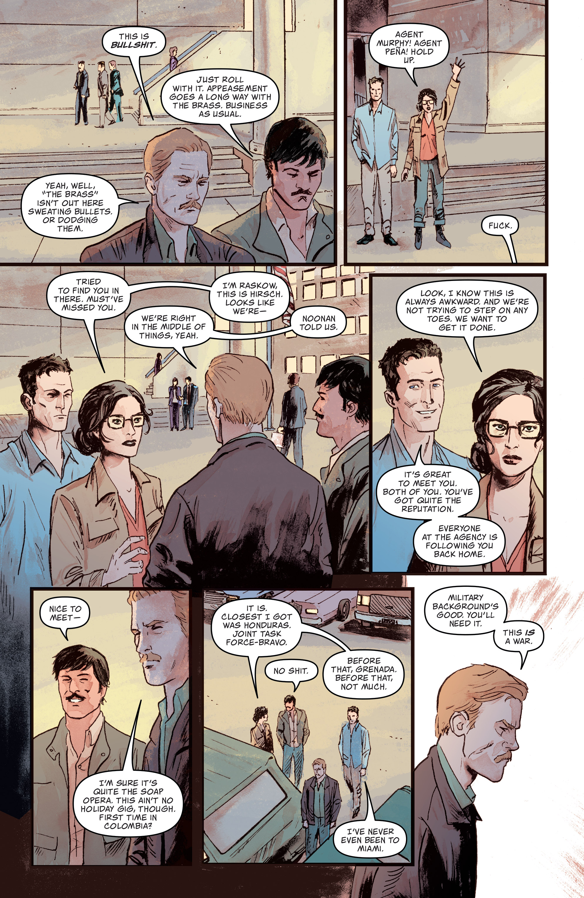 Read online Narcos comic -  Issue #1 - 6