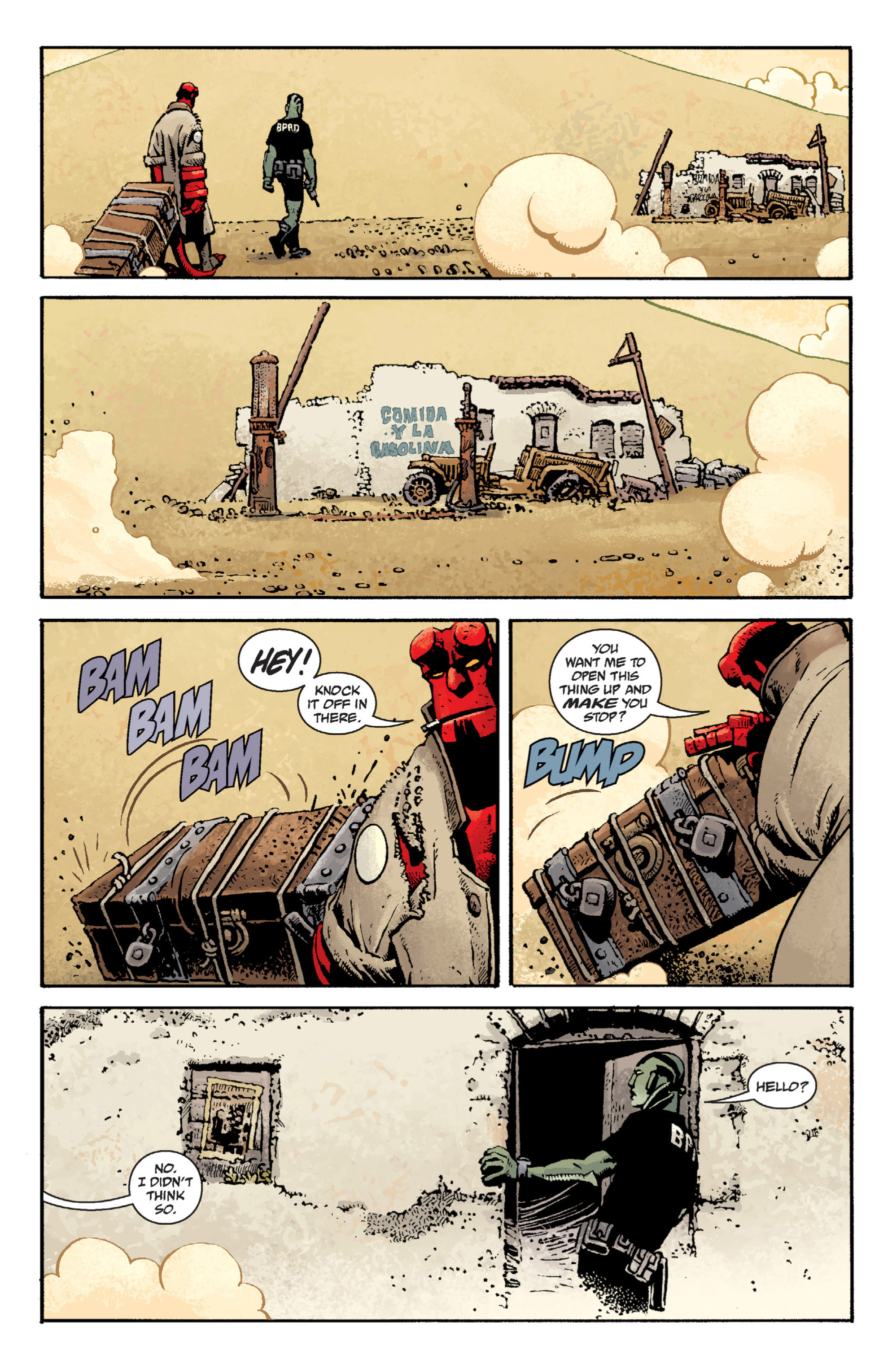 Read online Hellboy comic -  Issue #11 - 12