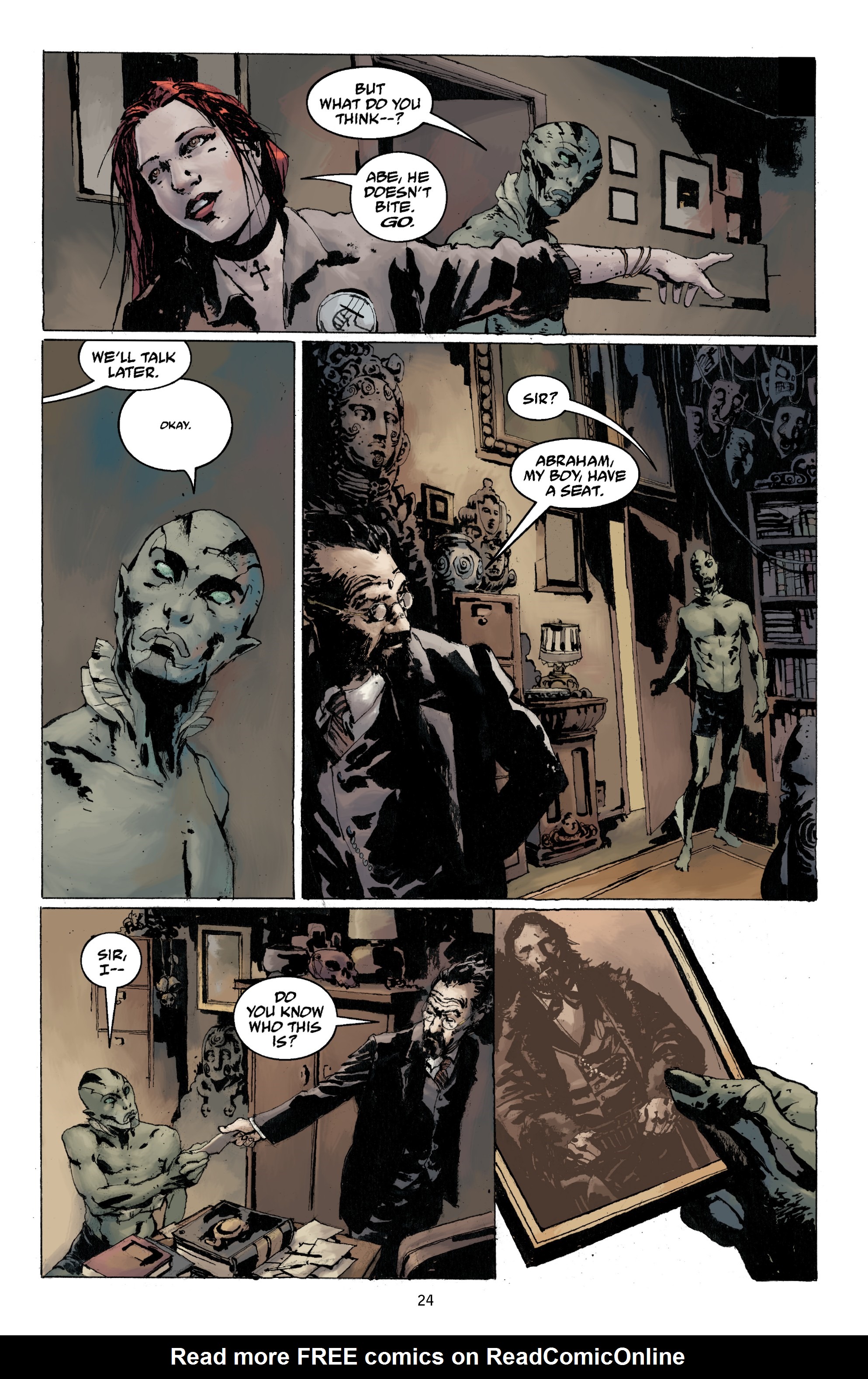 Read online Abe Sapien comic -  Issue # _TPB The Drowning and Other Stories (Part 1) - 24