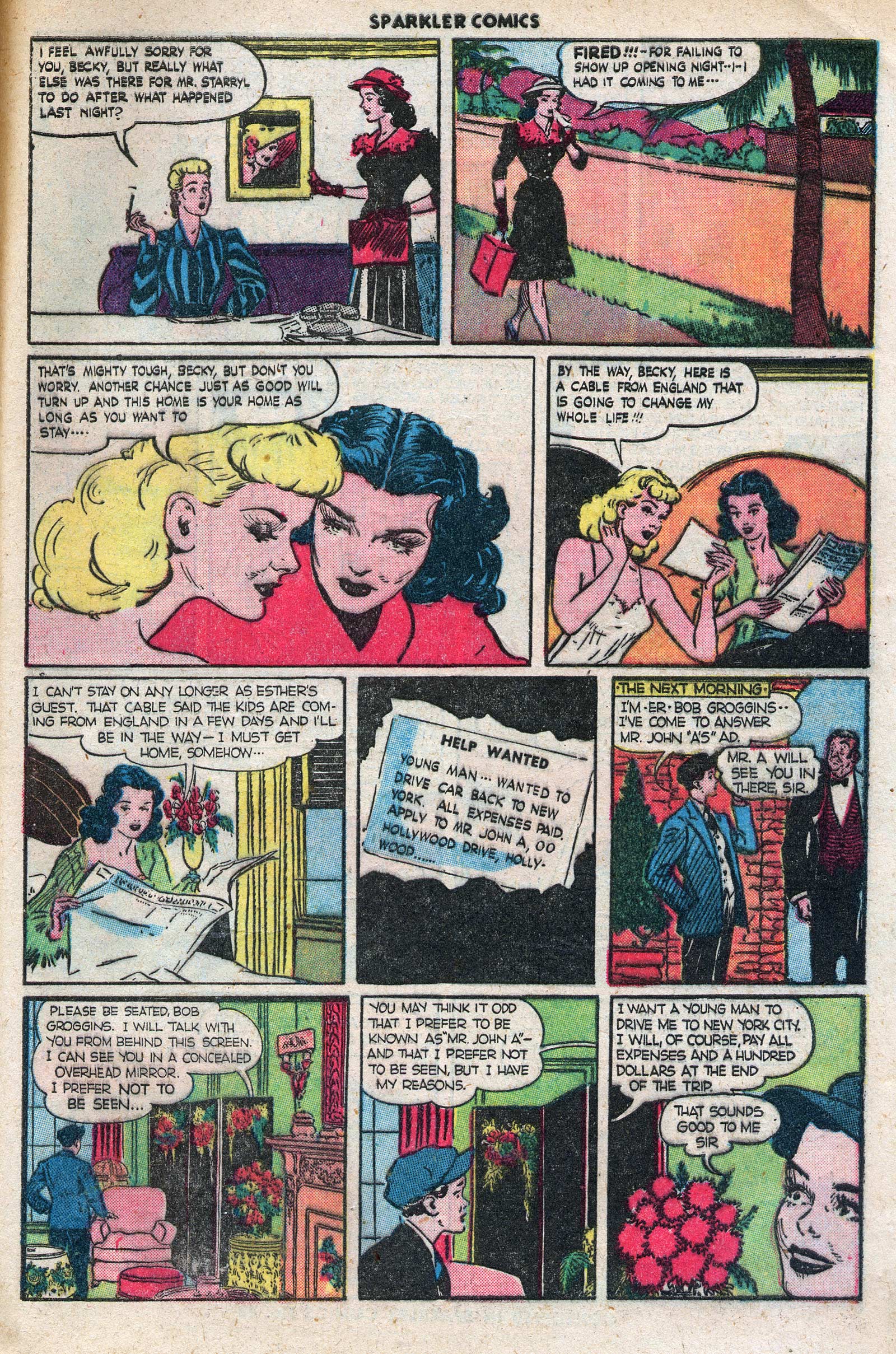Read online Sparkler Comics comic -  Issue #47 - 33