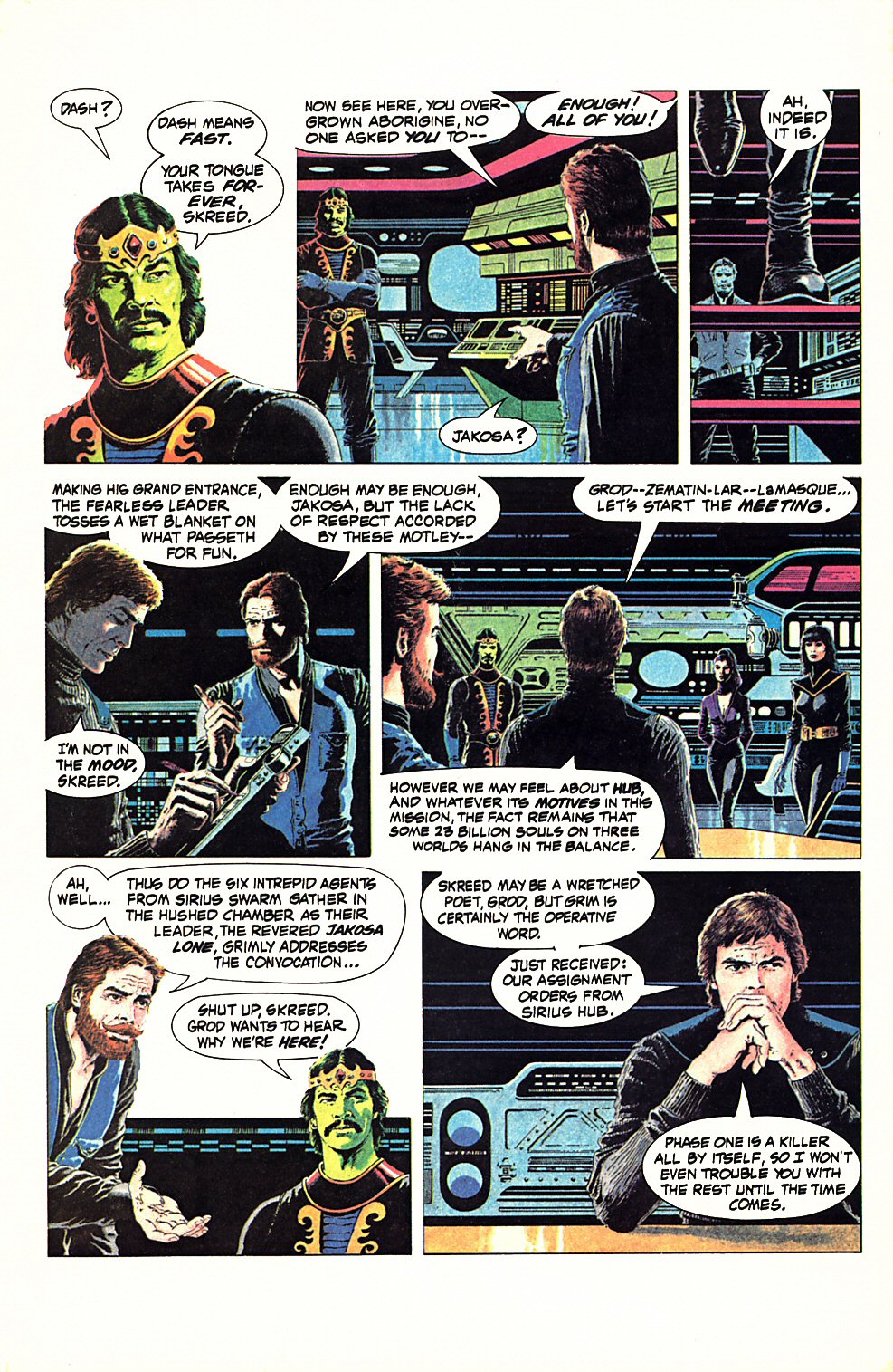 Read online Six From Sirius comic -  Issue #1 - 5