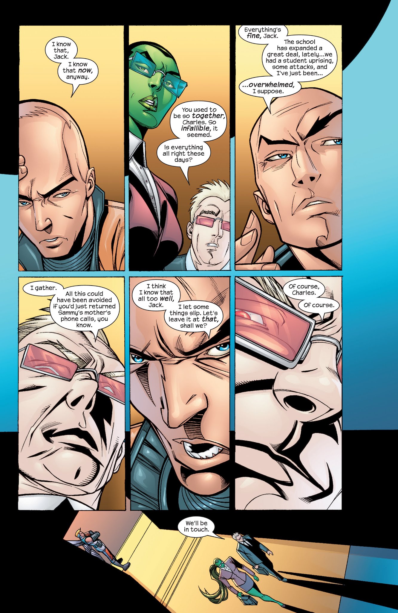 Read online New X-Men (2001) comic -  Issue # _TPB 8 - 9