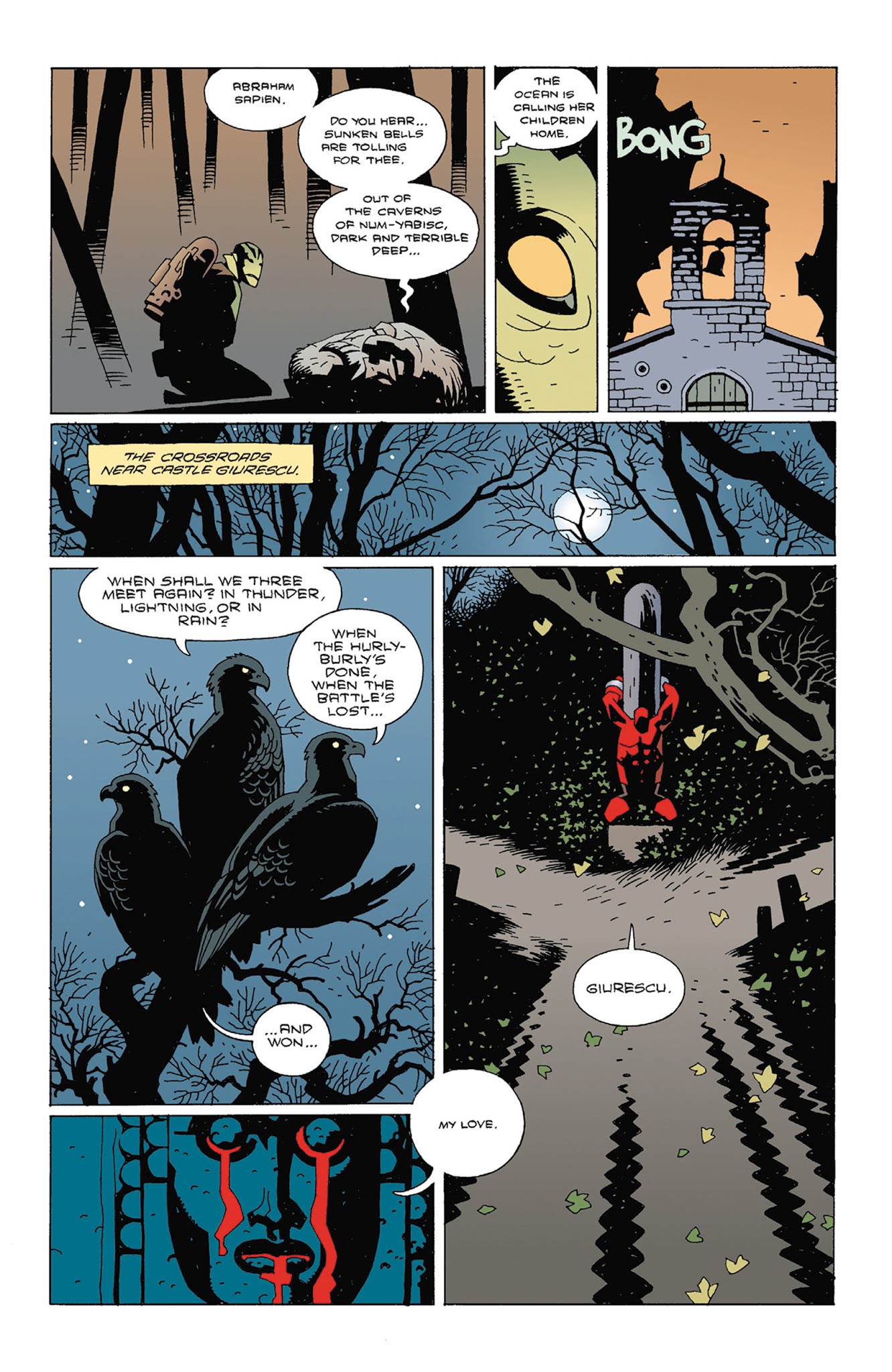 Read online Hellboy: Wake the Devil comic -  Issue # _TPB - 113