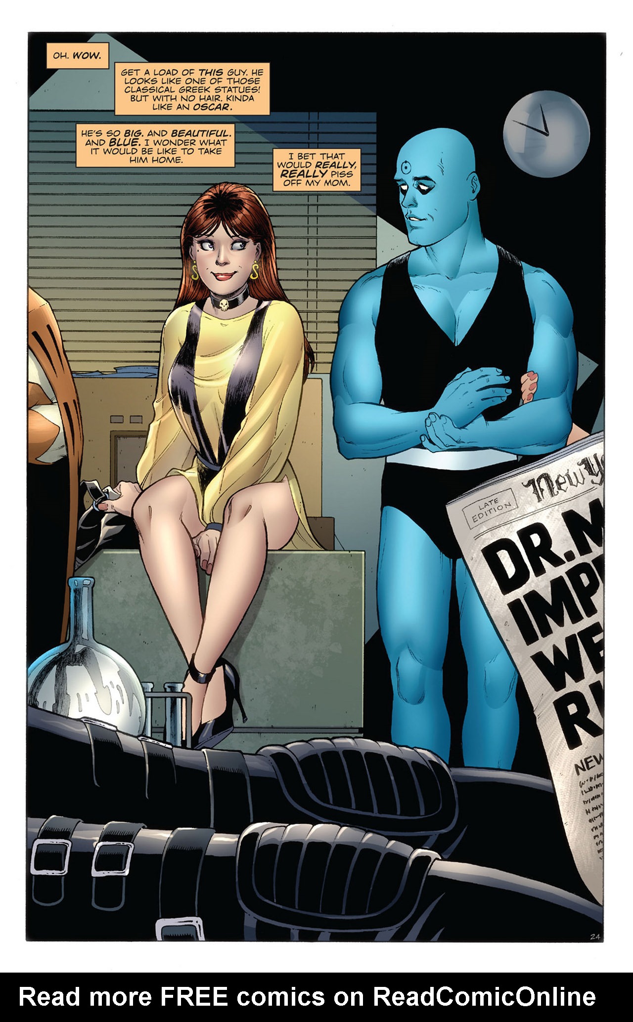 Read online Before Watchmen: Silk Spectre comic -  Issue #4 - 27