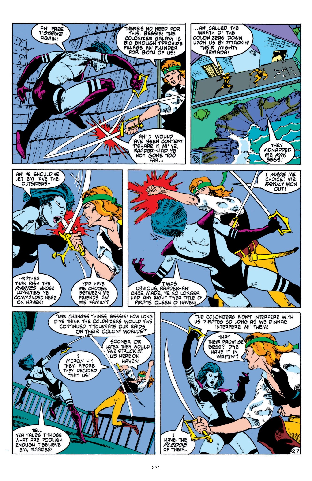 Read online Swords of the Swashbucklers comic -  Issue # TPB - 219