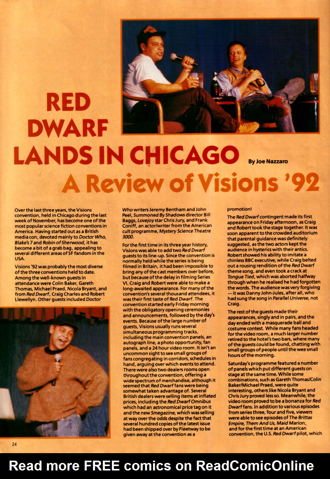 Read online Red Dwarf Smegazine (1993) comic -  Issue #1 - 24