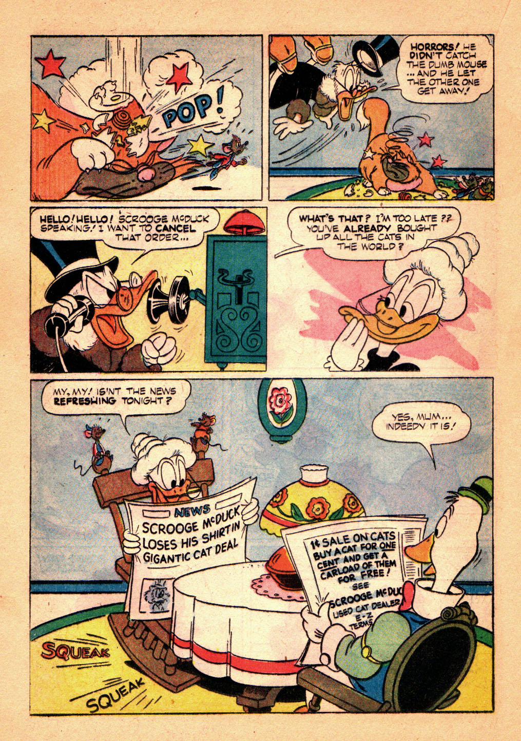 Read online Walt Disney's Comics and Stories comic -  Issue #123 - 28
