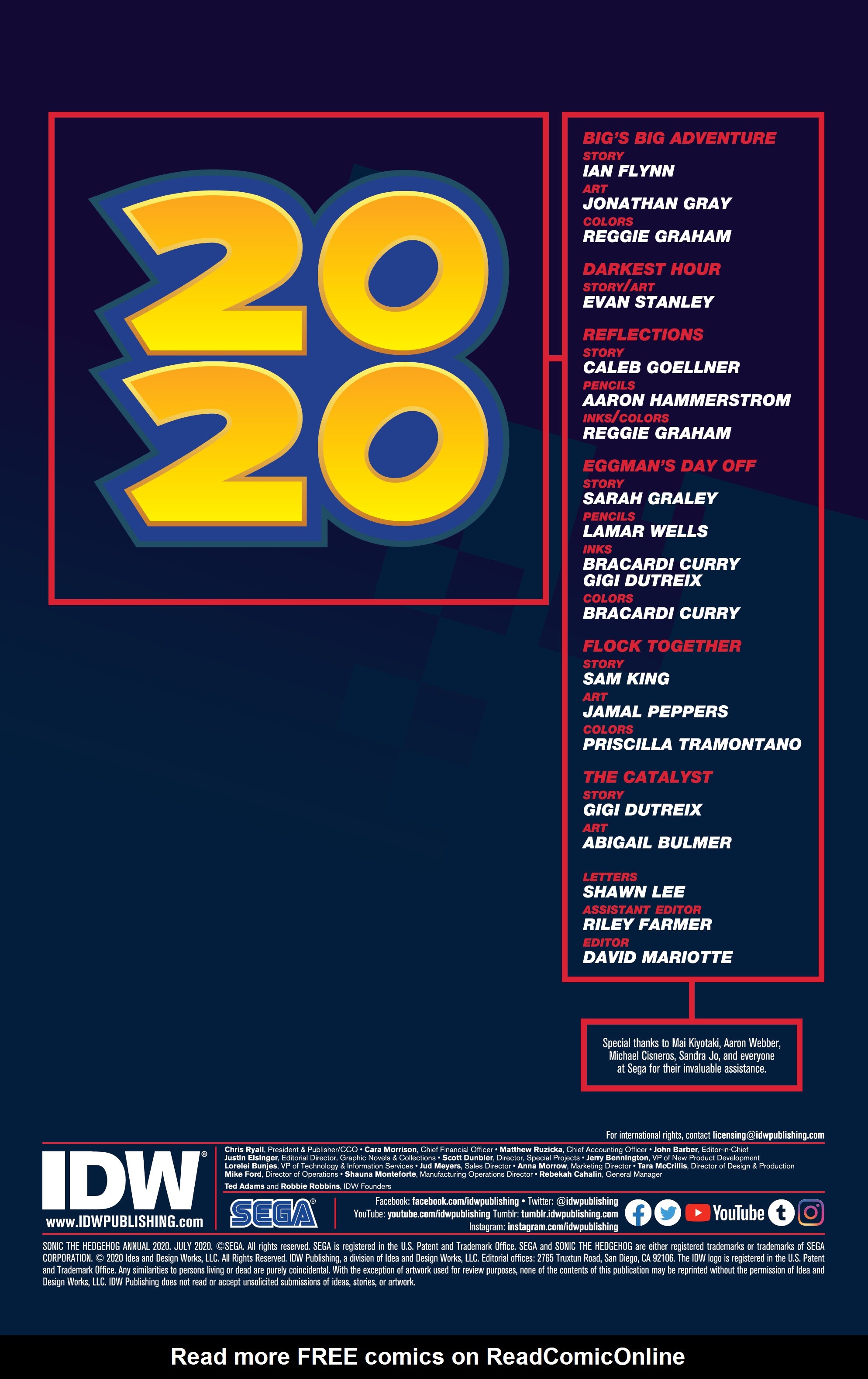 Read online Sonic the Hedgehog (2018) comic -  Issue # Annual 2020 - 2