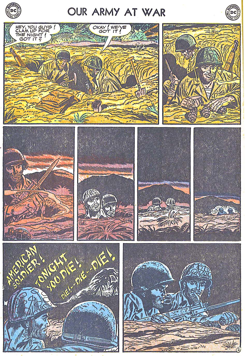 Read online Our Army at War (1952) comic -  Issue #1 - 12