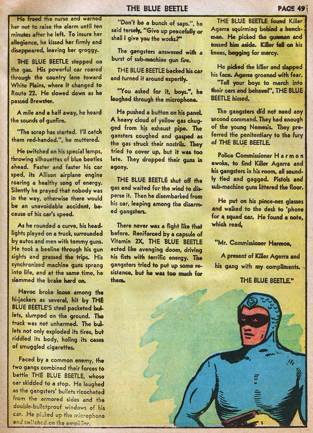 Read online The Blue Beetle comic -  Issue #5 - 50
