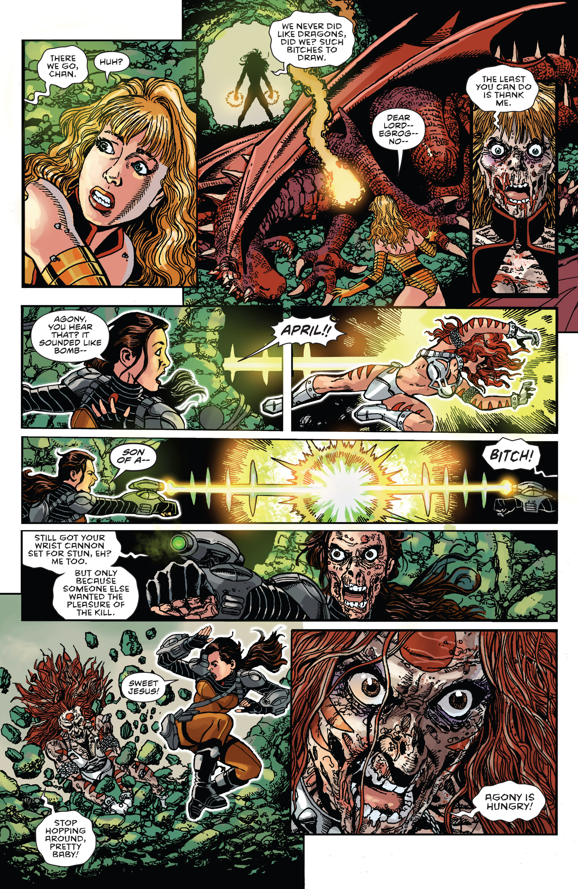 Read online George Pérez's Sirens comic -  Issue #4 - 20