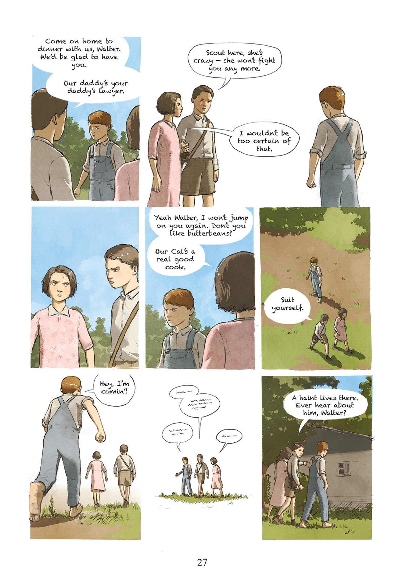 Read online To Kill a Mockingbird: A Graphic Novel comic -  Issue # TPB (Part 1) - 35