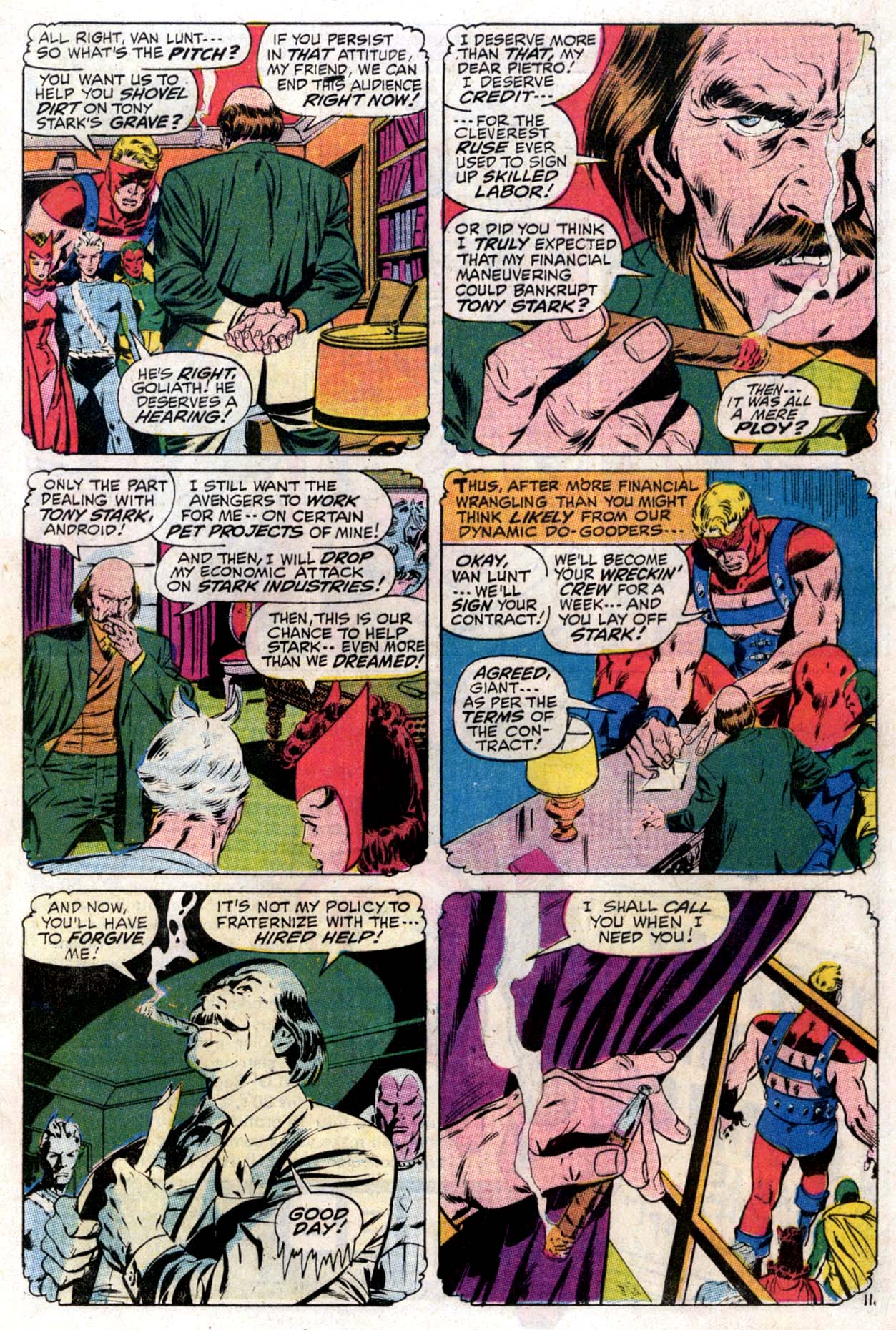 Read online The Avengers (1963) comic -  Issue #77 - 12