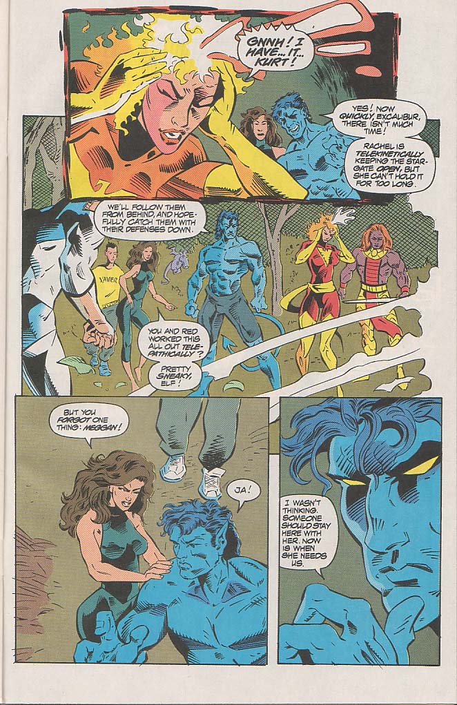 Read online Excalibur (1988) comic -  Issue #68 - 23