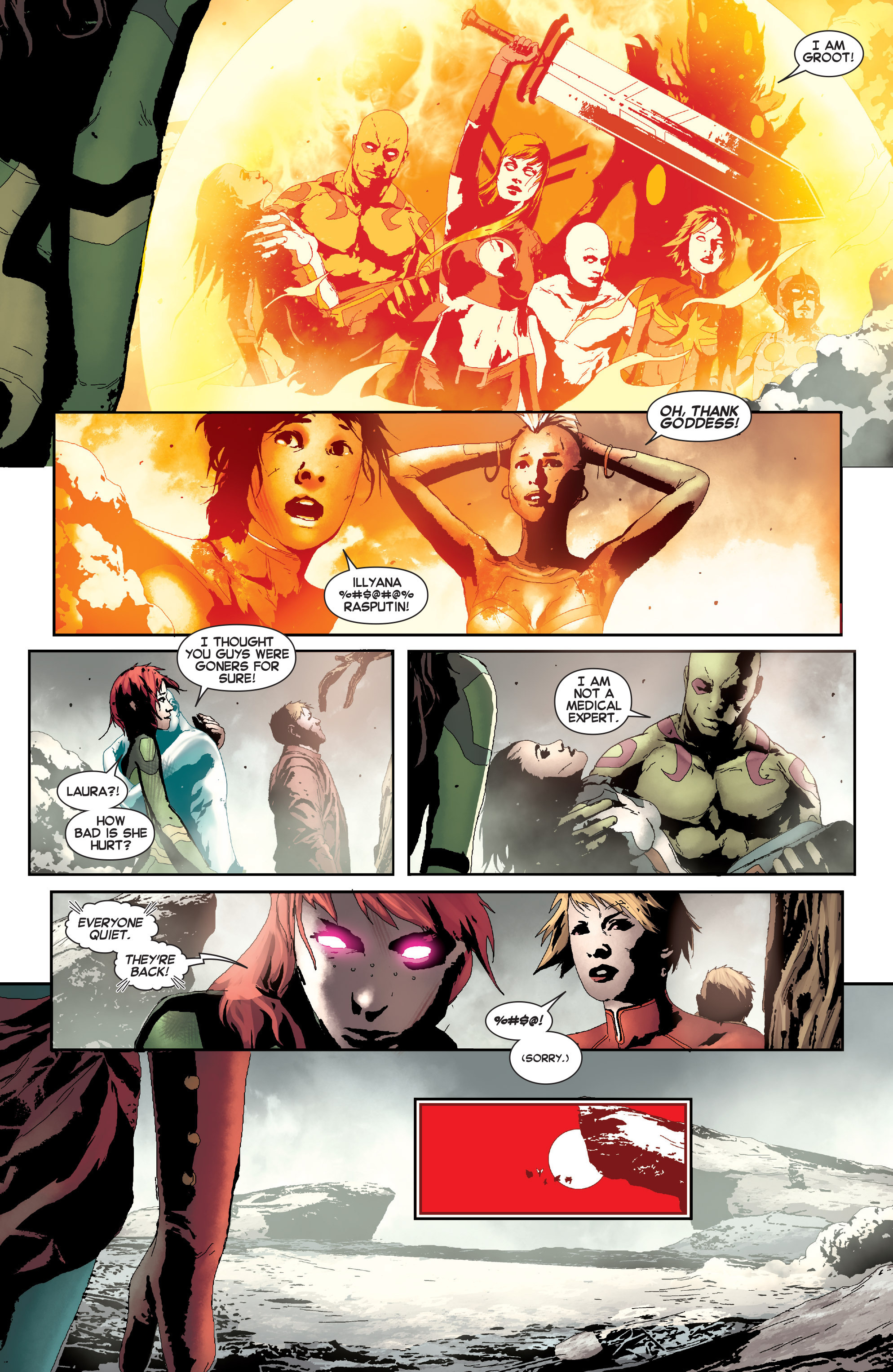 Read online Guardians of the Galaxy and X-Men: The Black Vortex comic -  Issue # TPB (Part 1) - 86