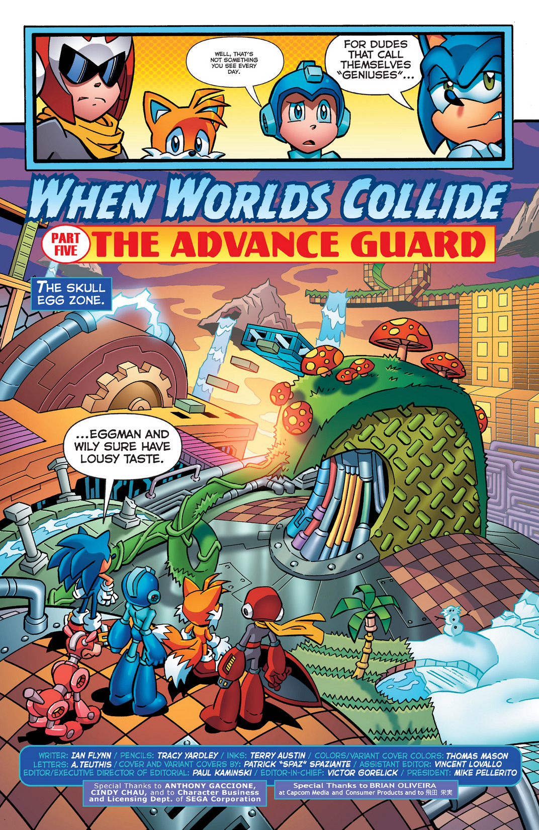 Read online Sonic Mega Man Worlds Collide comic -  Issue # Vol 2 - 10