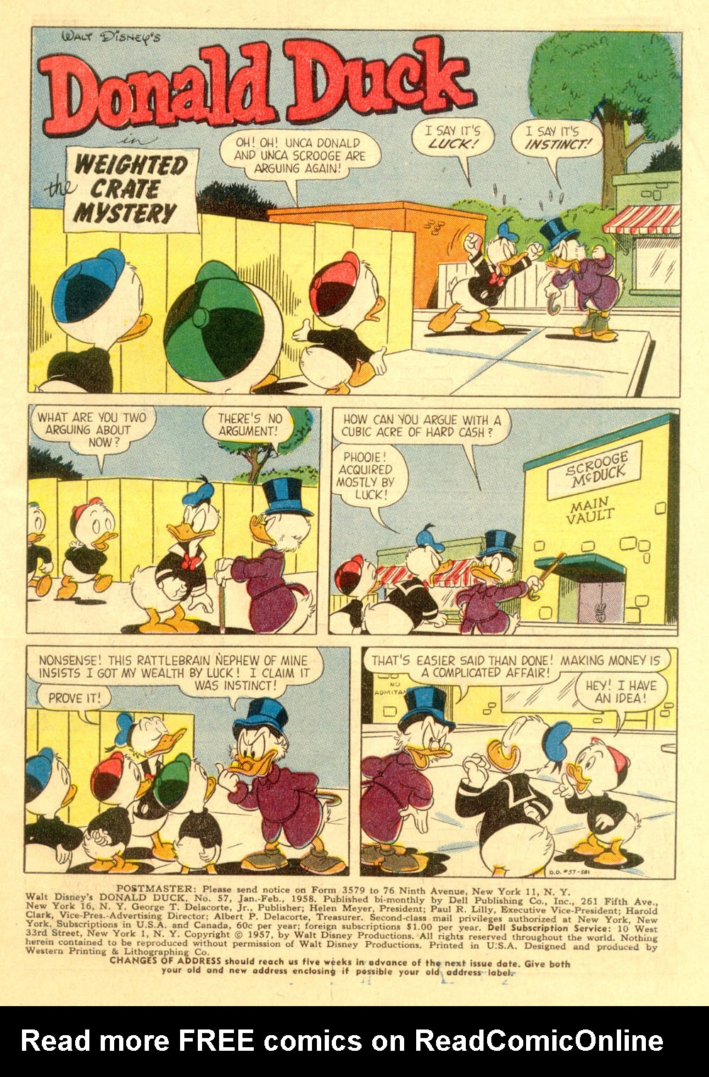 Read online Walt Disney's Donald Duck (1952) comic -  Issue #57 - 3