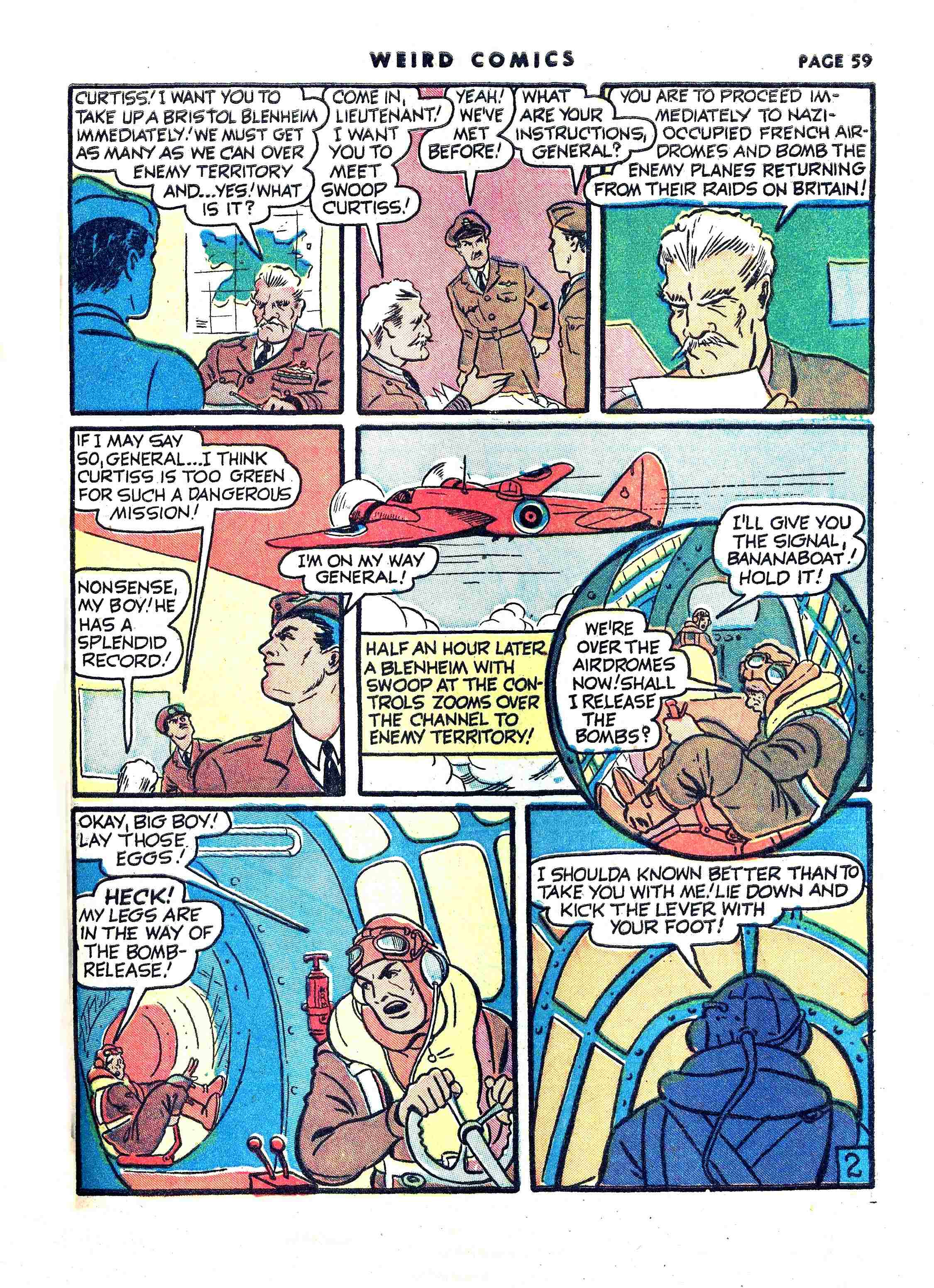Read online Weird Comics comic -  Issue #18 - 61