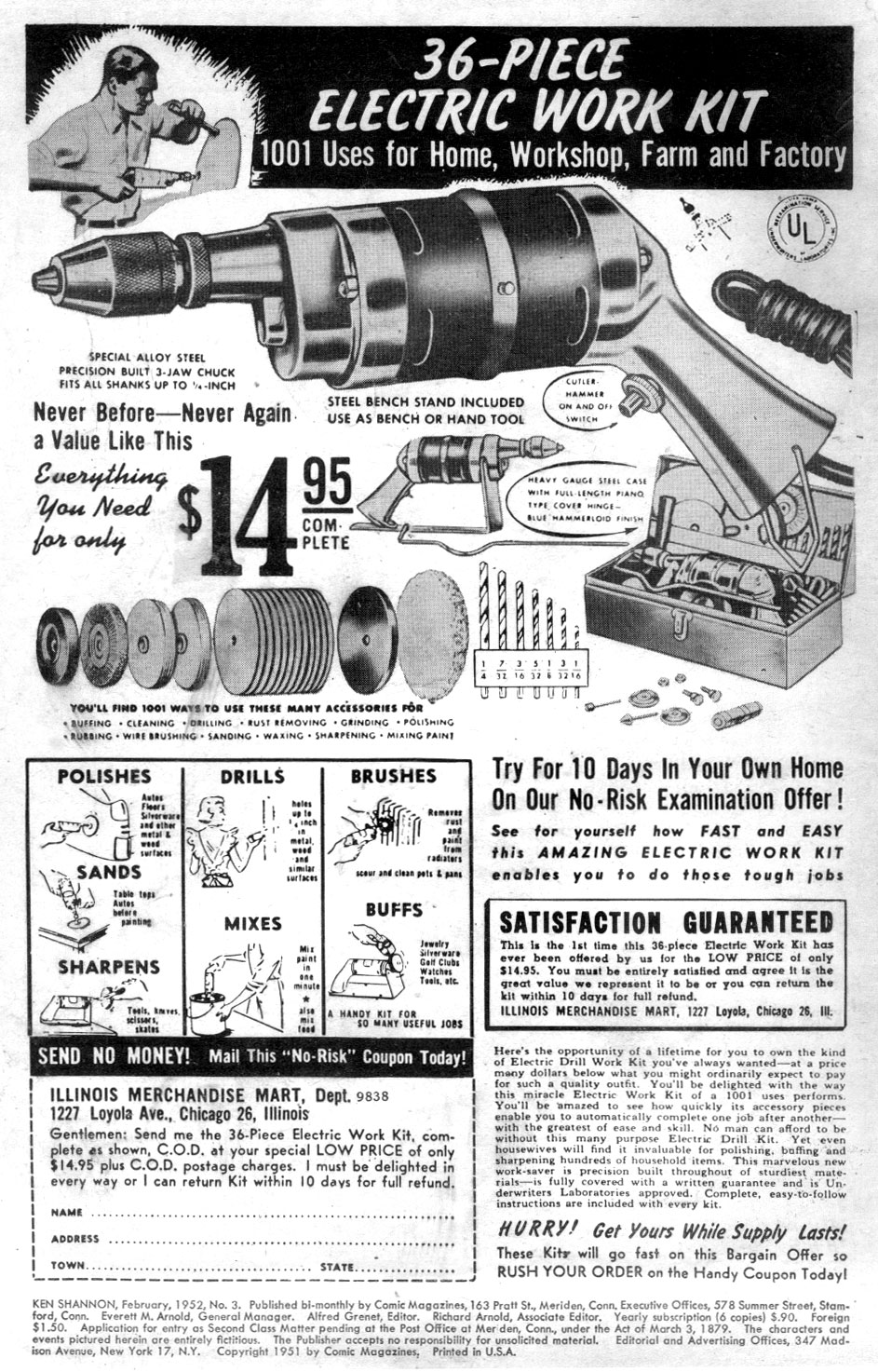 Read online Ken Shannon comic -  Issue #3 - 2