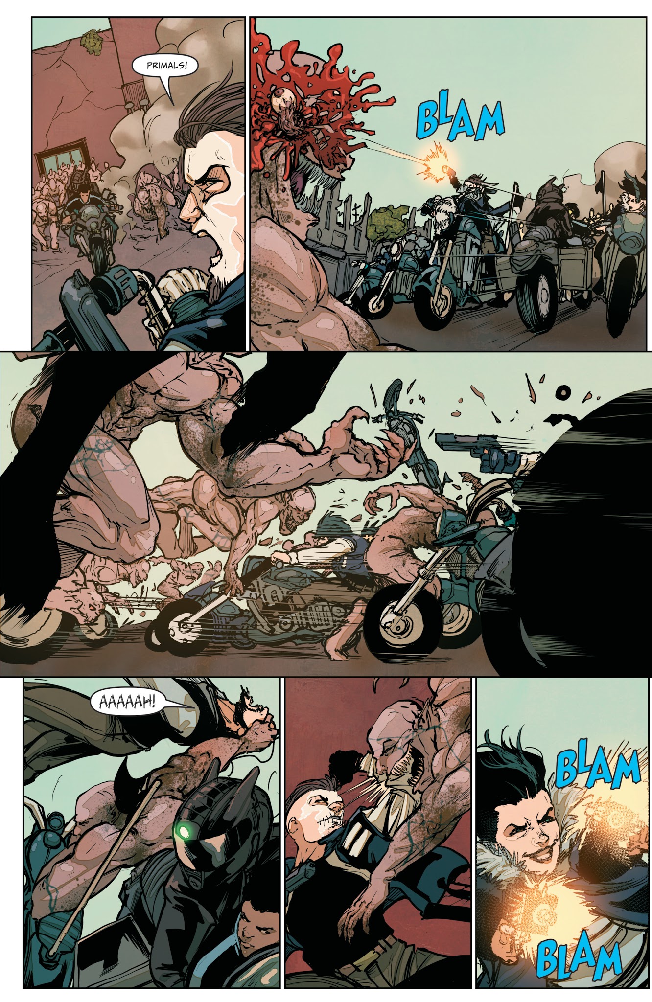 Read online The Courier: From the Ashes comic -  Issue #4 - 13