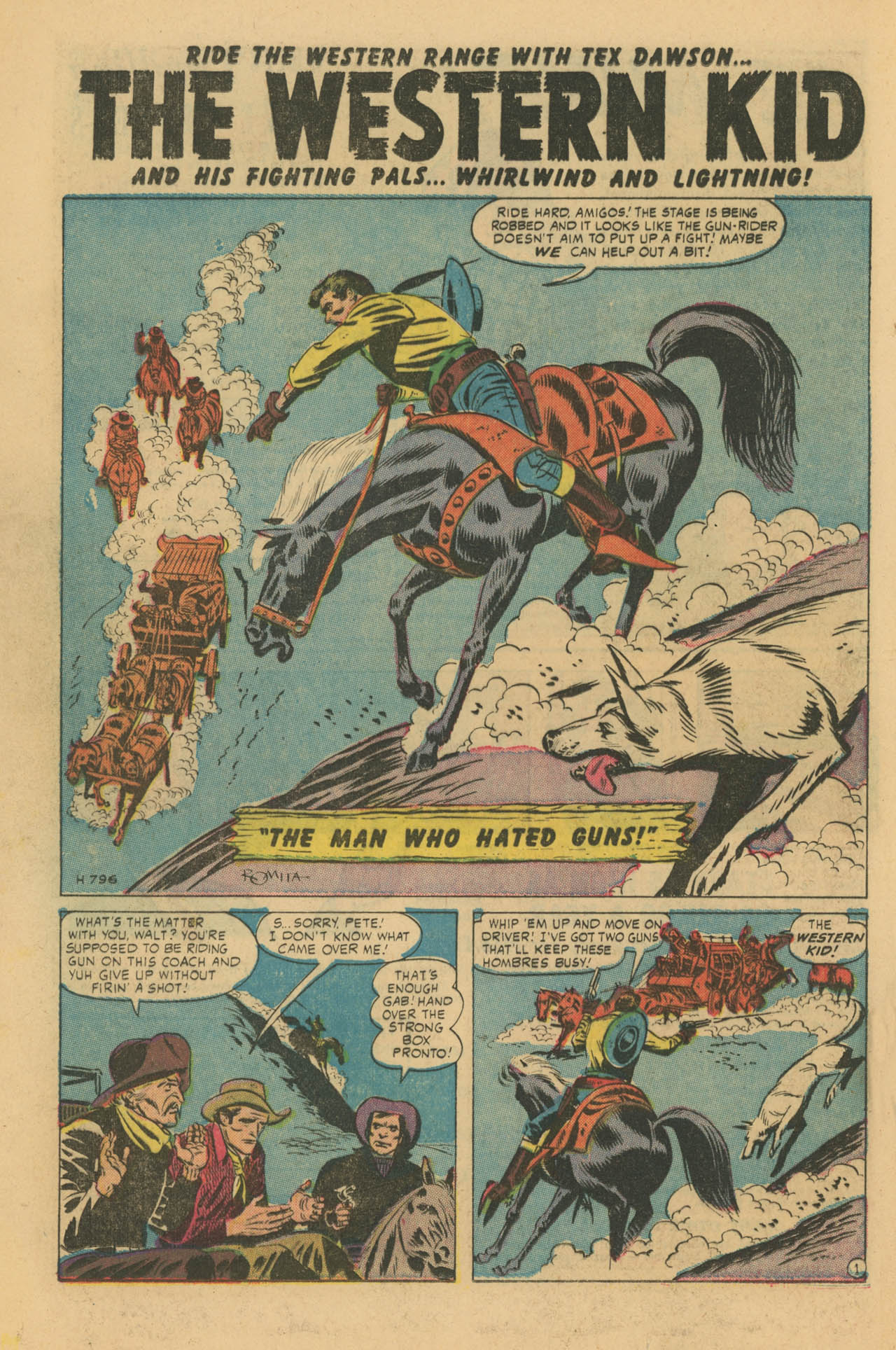 Read online Western Kid comic -  Issue #9 - 16