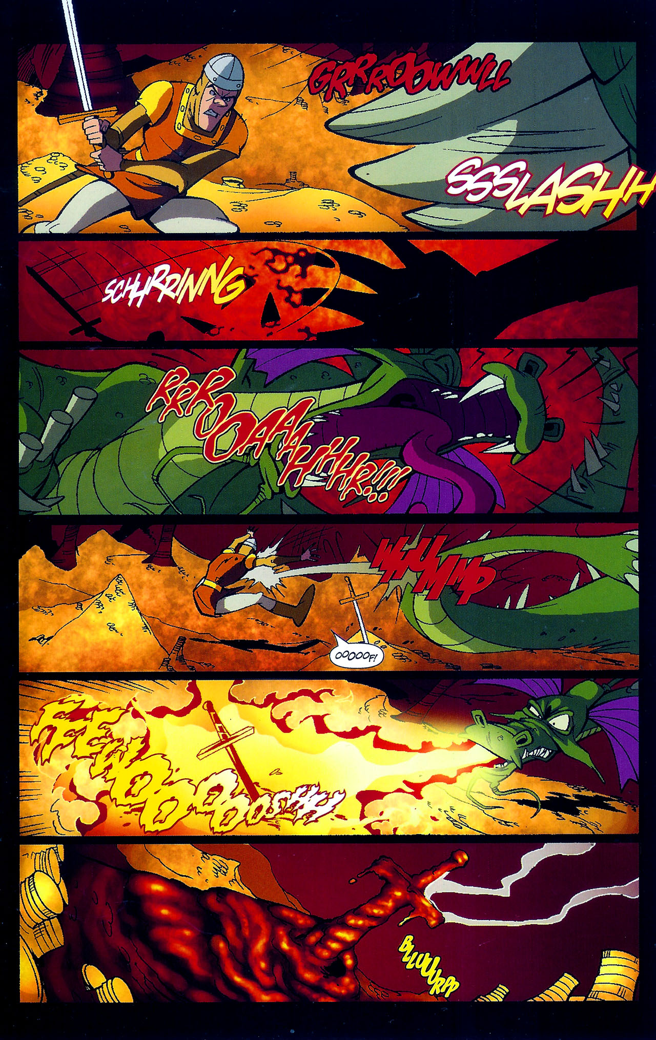 Read online Dragon's Lair comic -  Issue #4 - 13