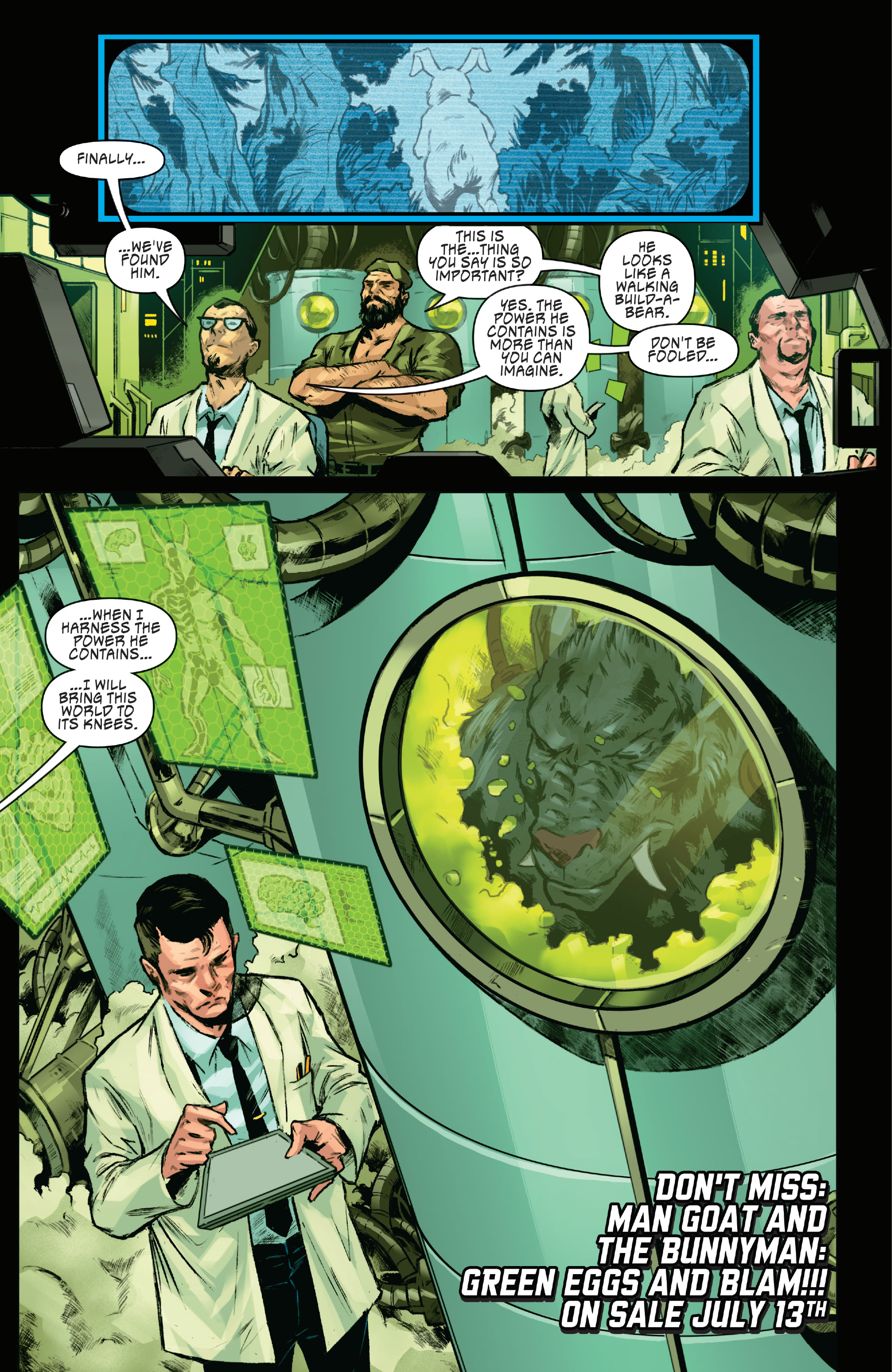 Read online Man Goat & The Bunnyman: Bunnyman's Birthday Bash comic -  Issue # Full - 10